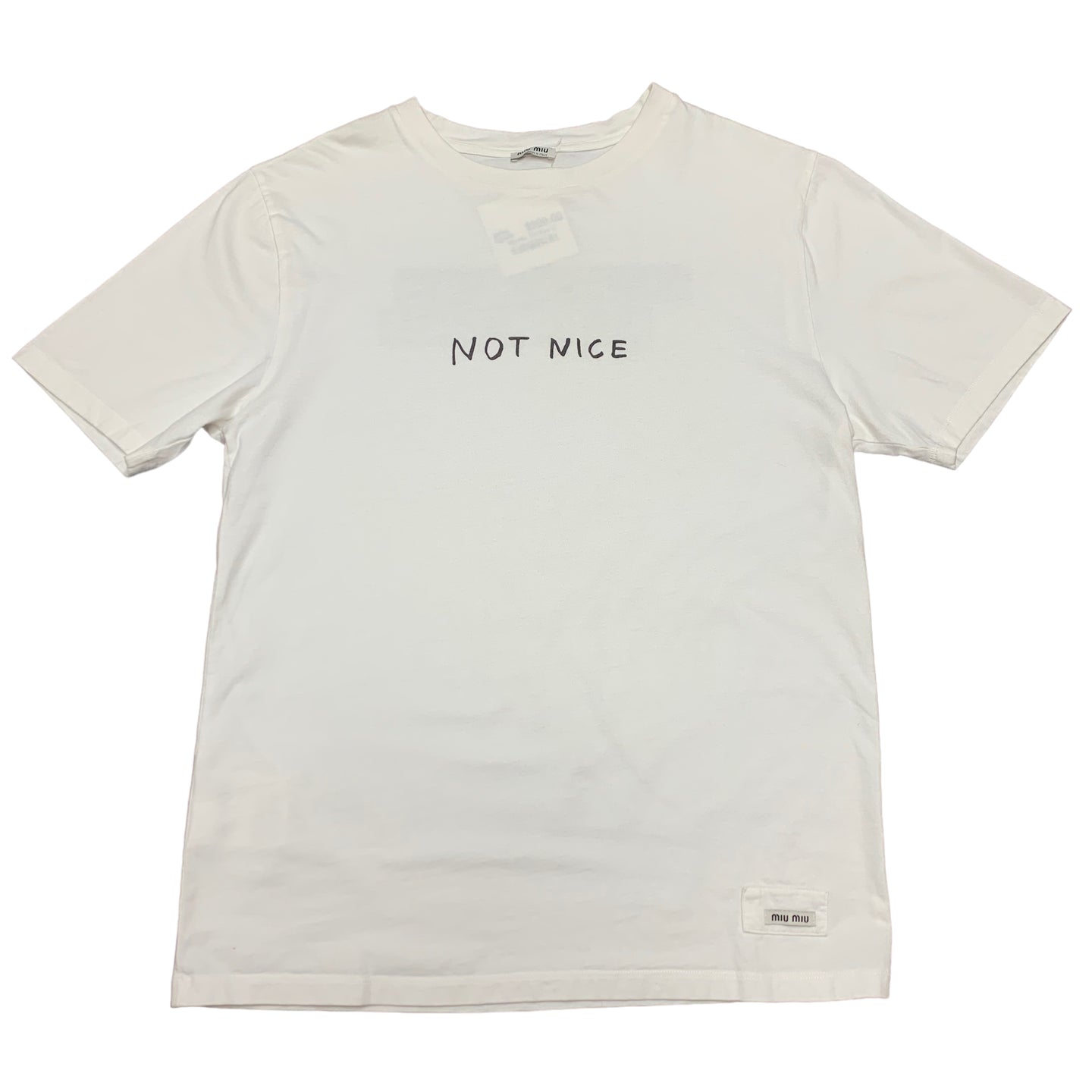 Miu Miu ‘Not Nice’ Tee S