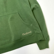 Load image into Gallery viewer, Carhartt Embroidered Green Half-Zip Hoodie Women&#39;s S
