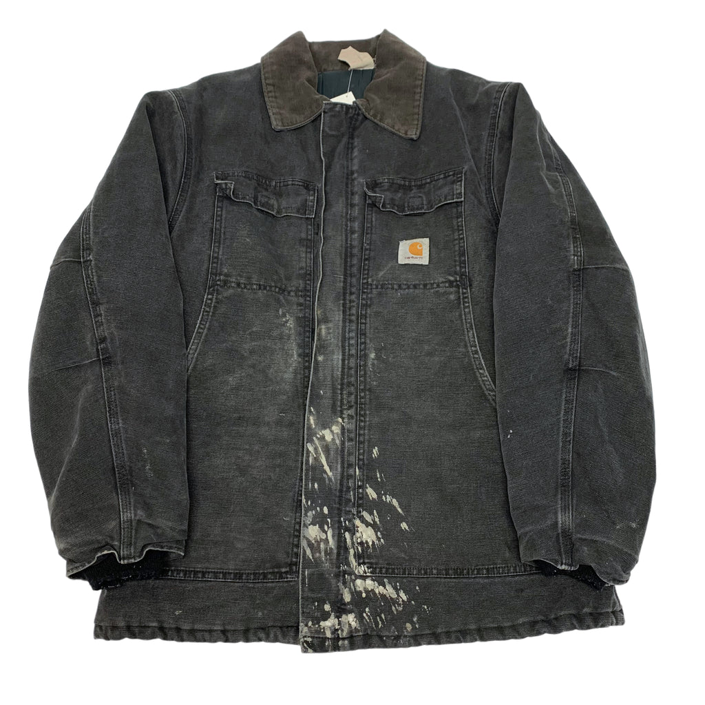 Distressed Carhartt Chore Coat L
