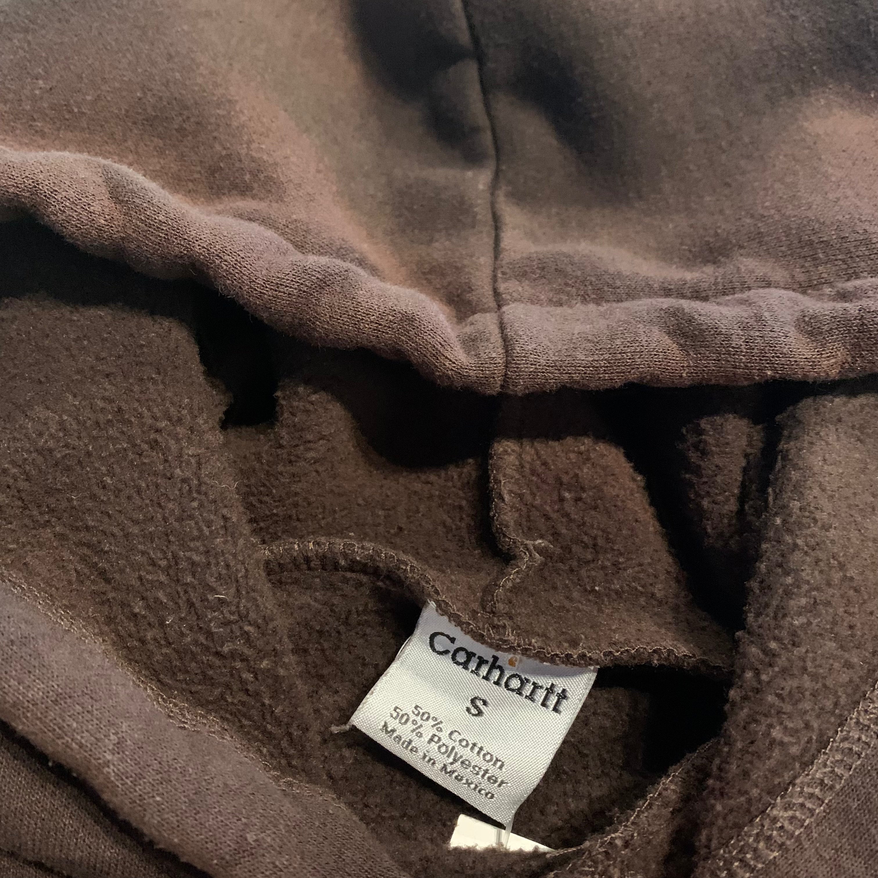 Brown Carhartt Hoodie S