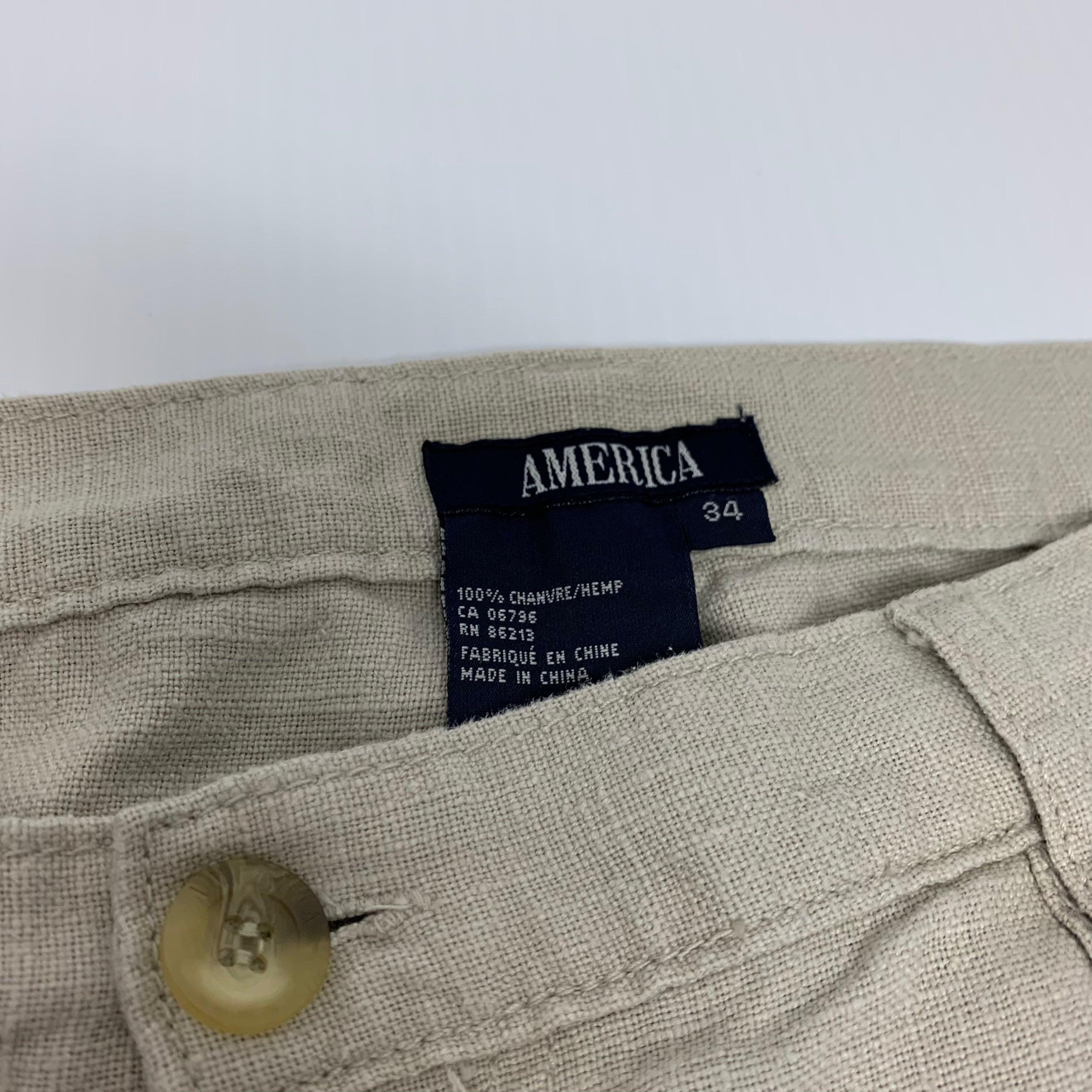 America Hemp Trousers 34
