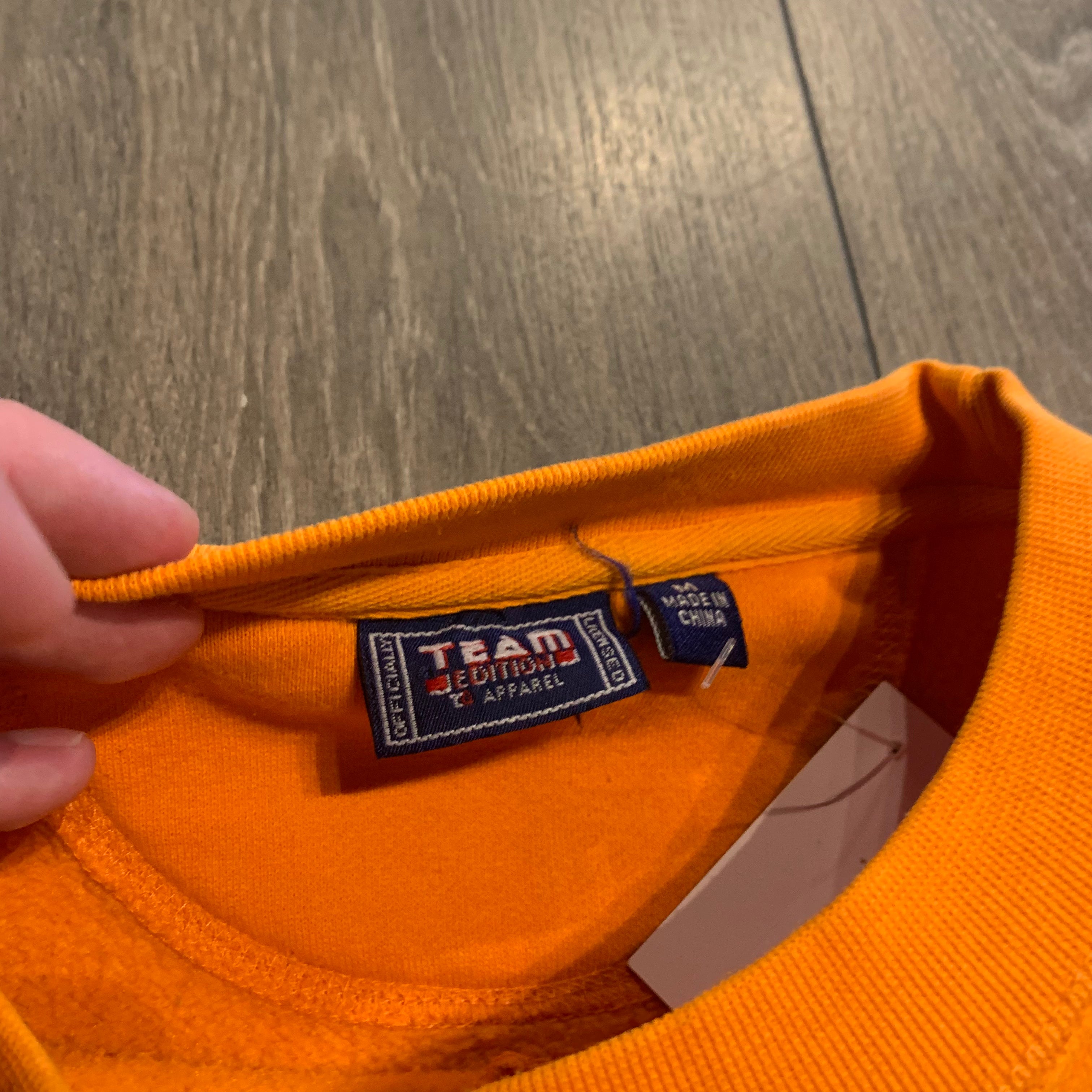 Y2K Orange Tennessee Crewneck M