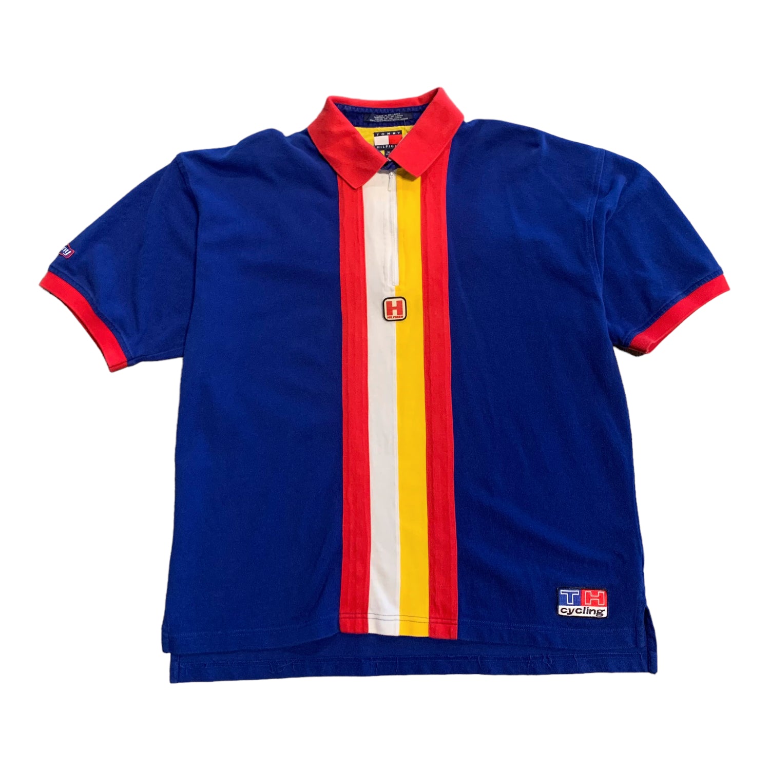 Vintage Tommy Hilfiger Striped Polo XL