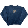 Embroidered Lynx Crewneck XL