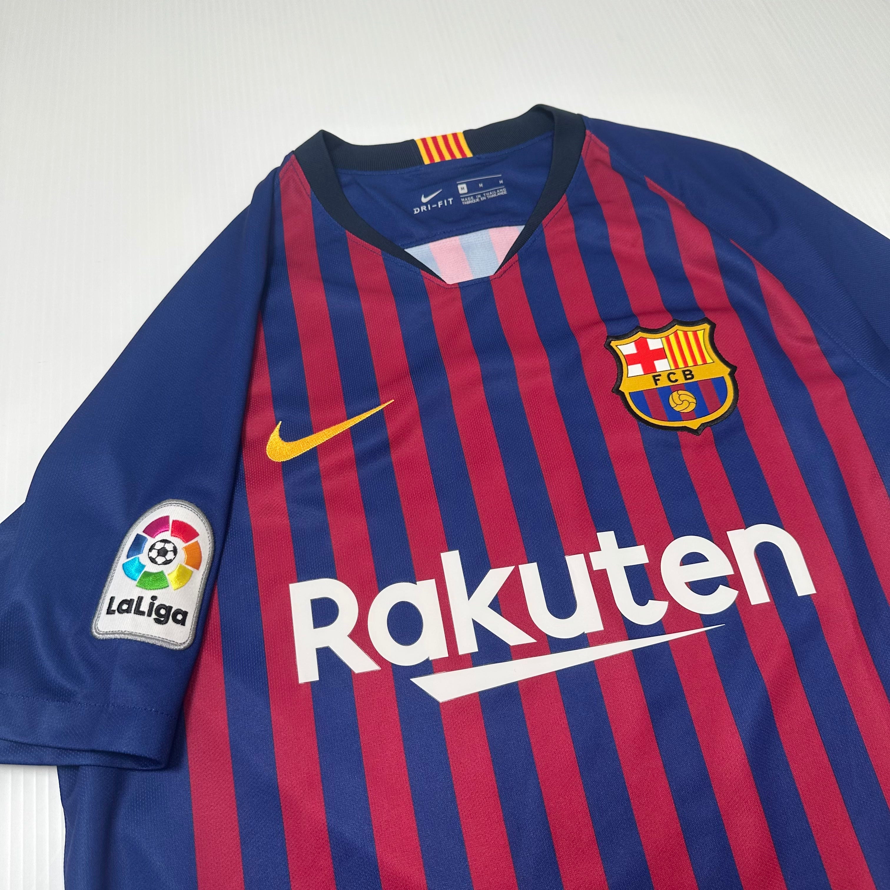 2018-19 Nike FC Barcelona Coutinho Home Jersey M