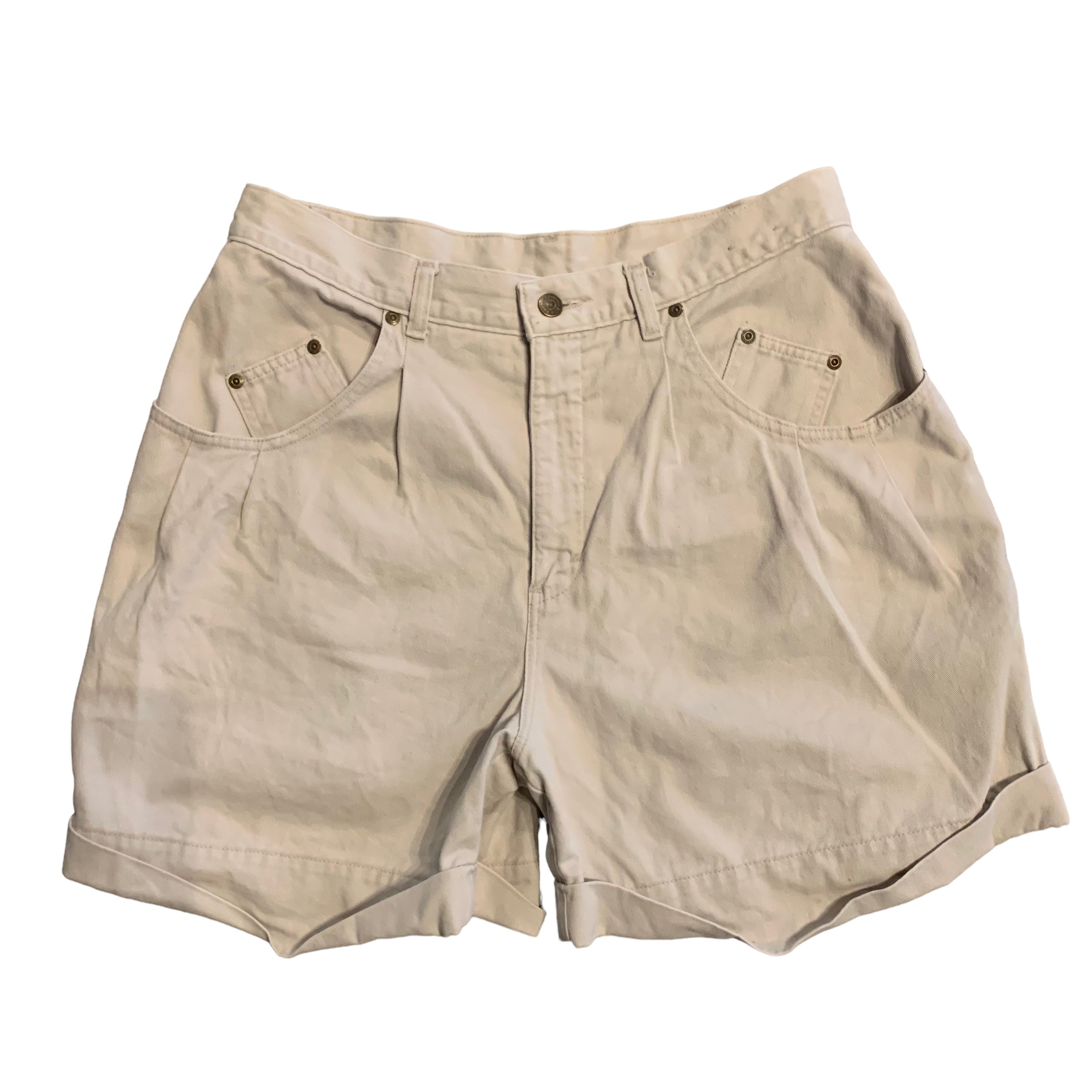 Blue Bay Cream Shorts 31