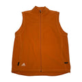 Adidas Orange Fleece Vest L