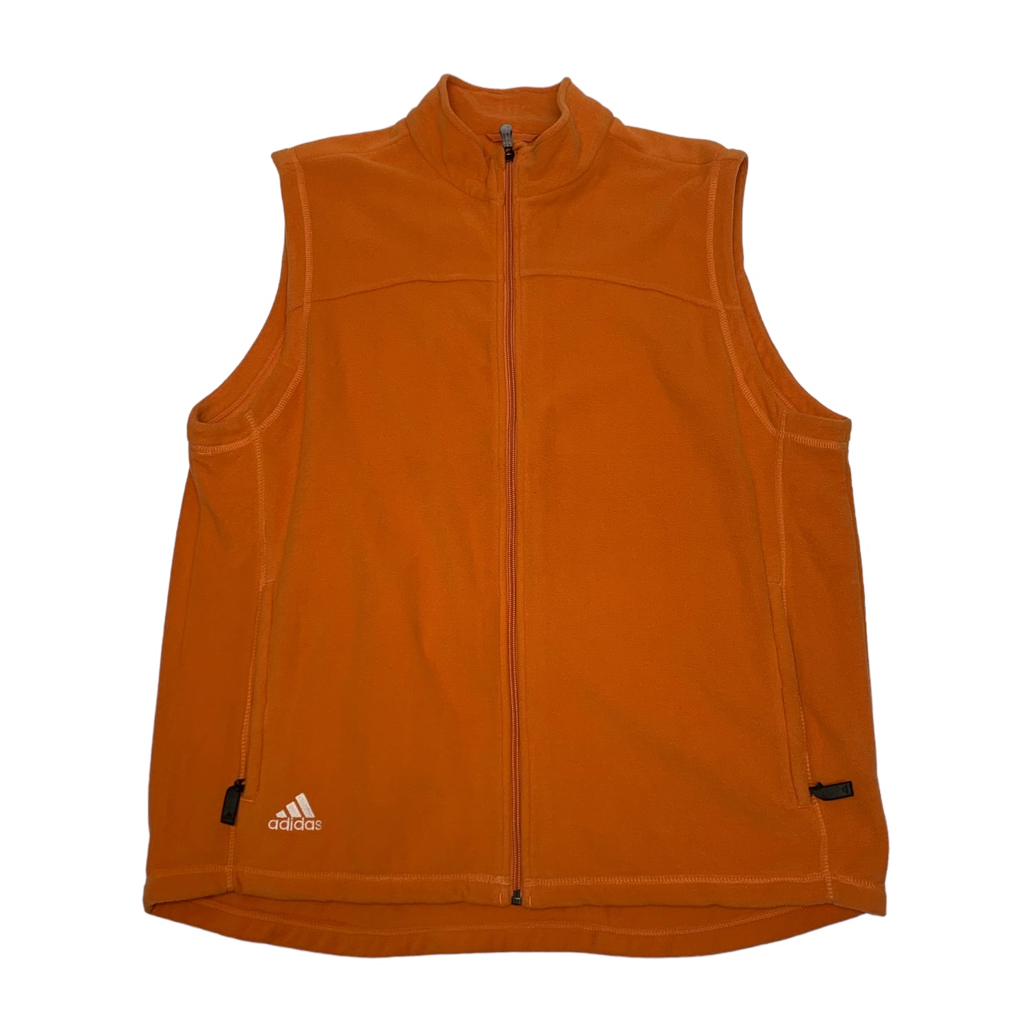 Adidas Orange Fleece Vest L