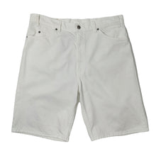 Load image into Gallery viewer, 90s Levi&#39;s 550 Orange Tab Denim Shorts 38
