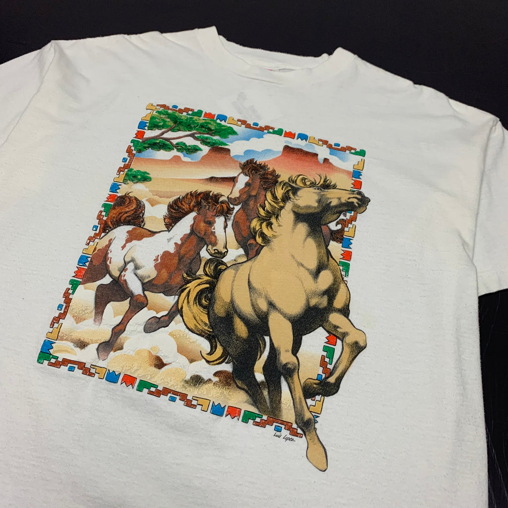 90s Wild Horses Tee XL