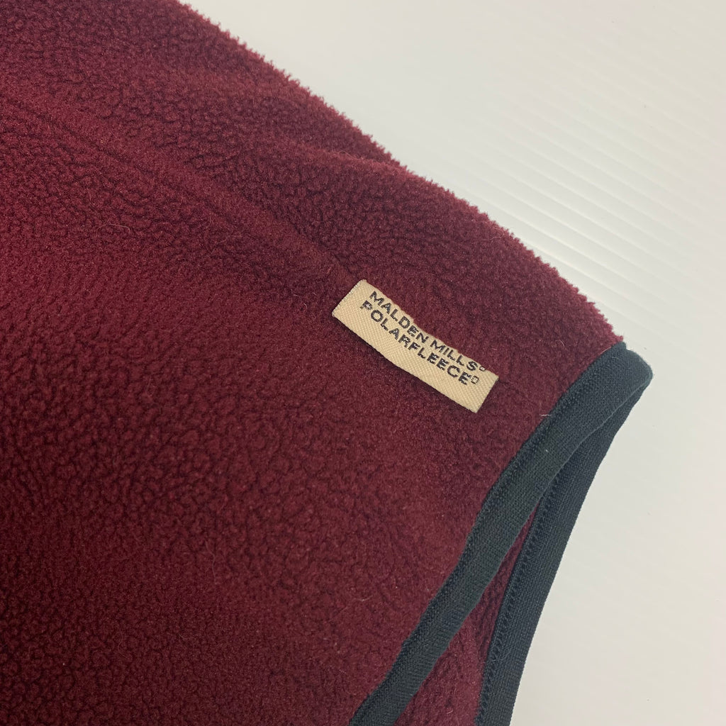 Russell Athletic Burgundy Fleece Vest XL