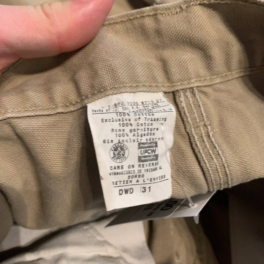 Carhartt Khaki Cargo Shorts 28