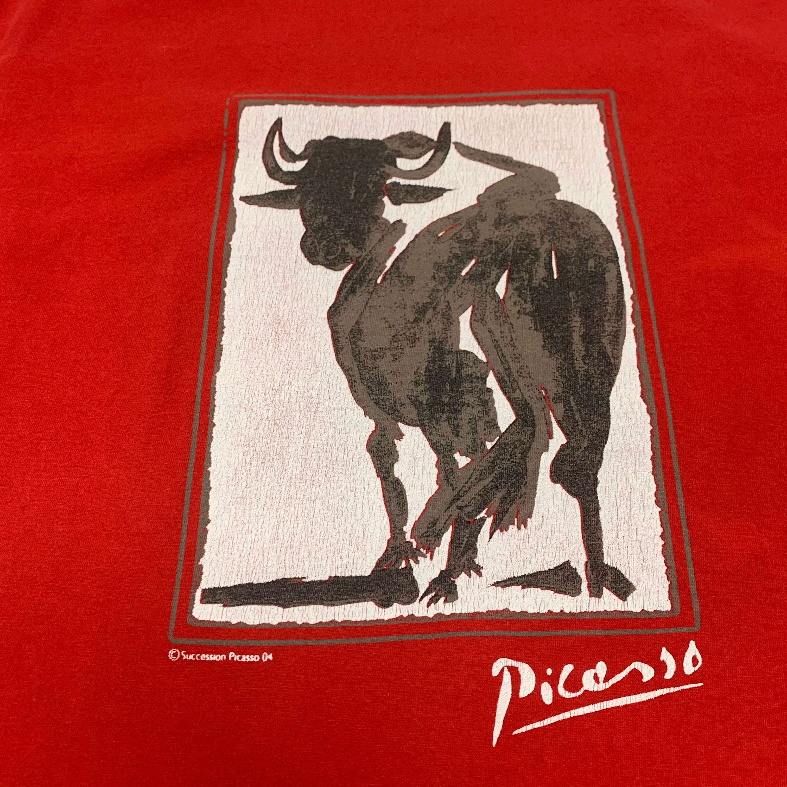 2004 Picasso Bull Tee M