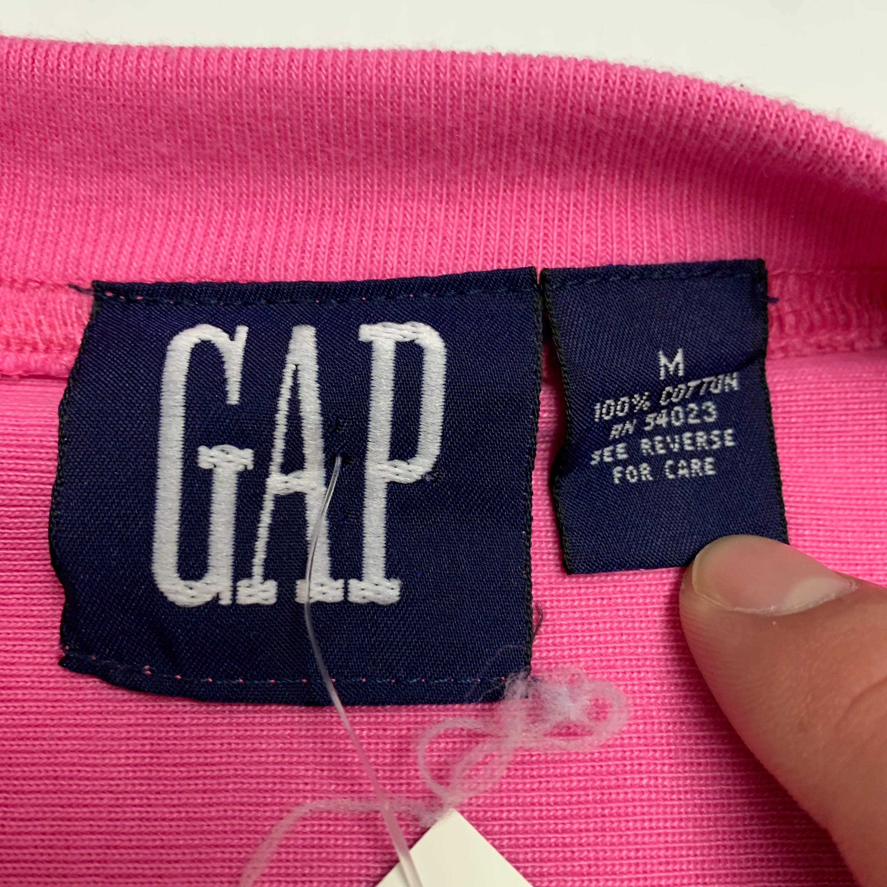 Y2K Gap Pink Tee M