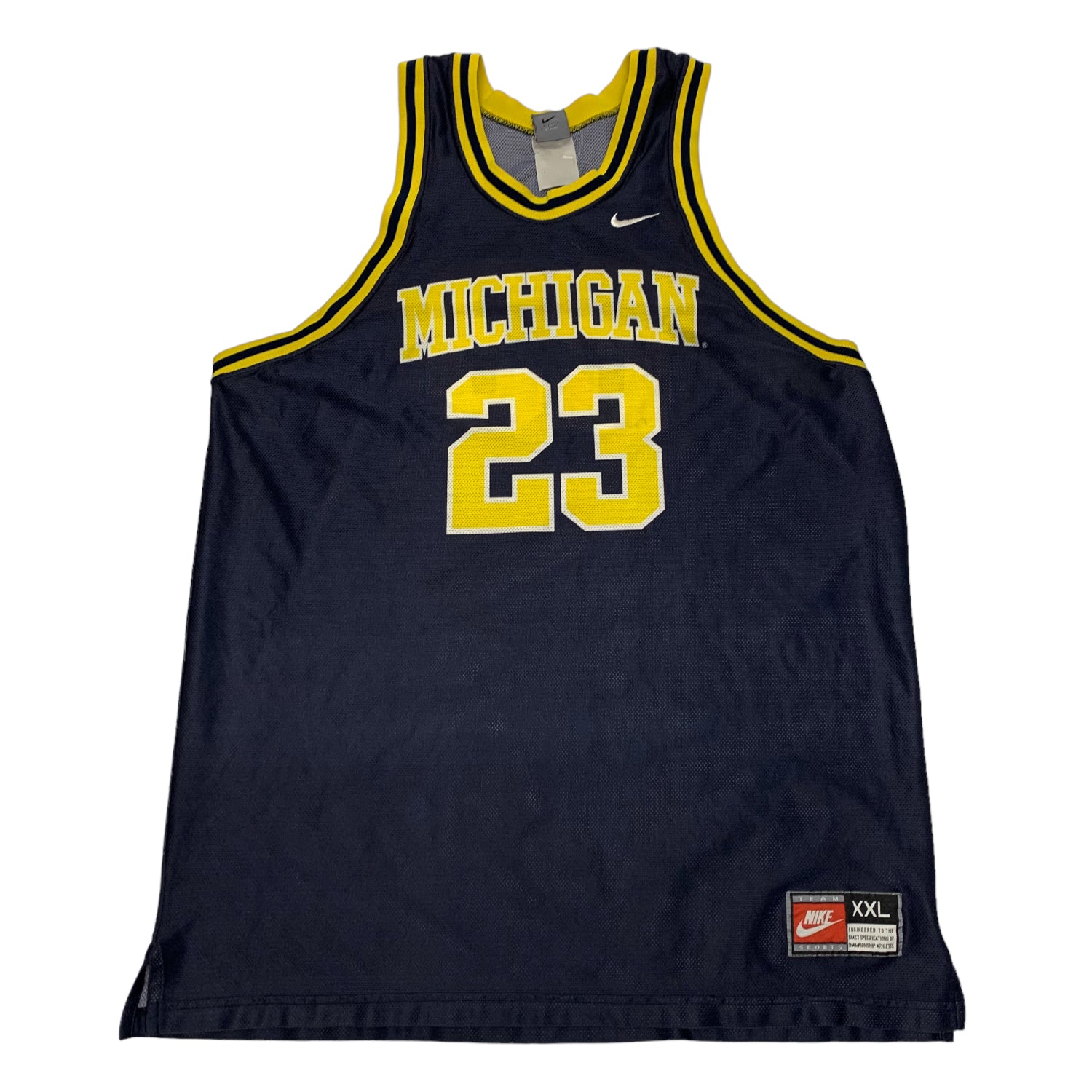 Y2K Michigan 23 Jersey XXL
