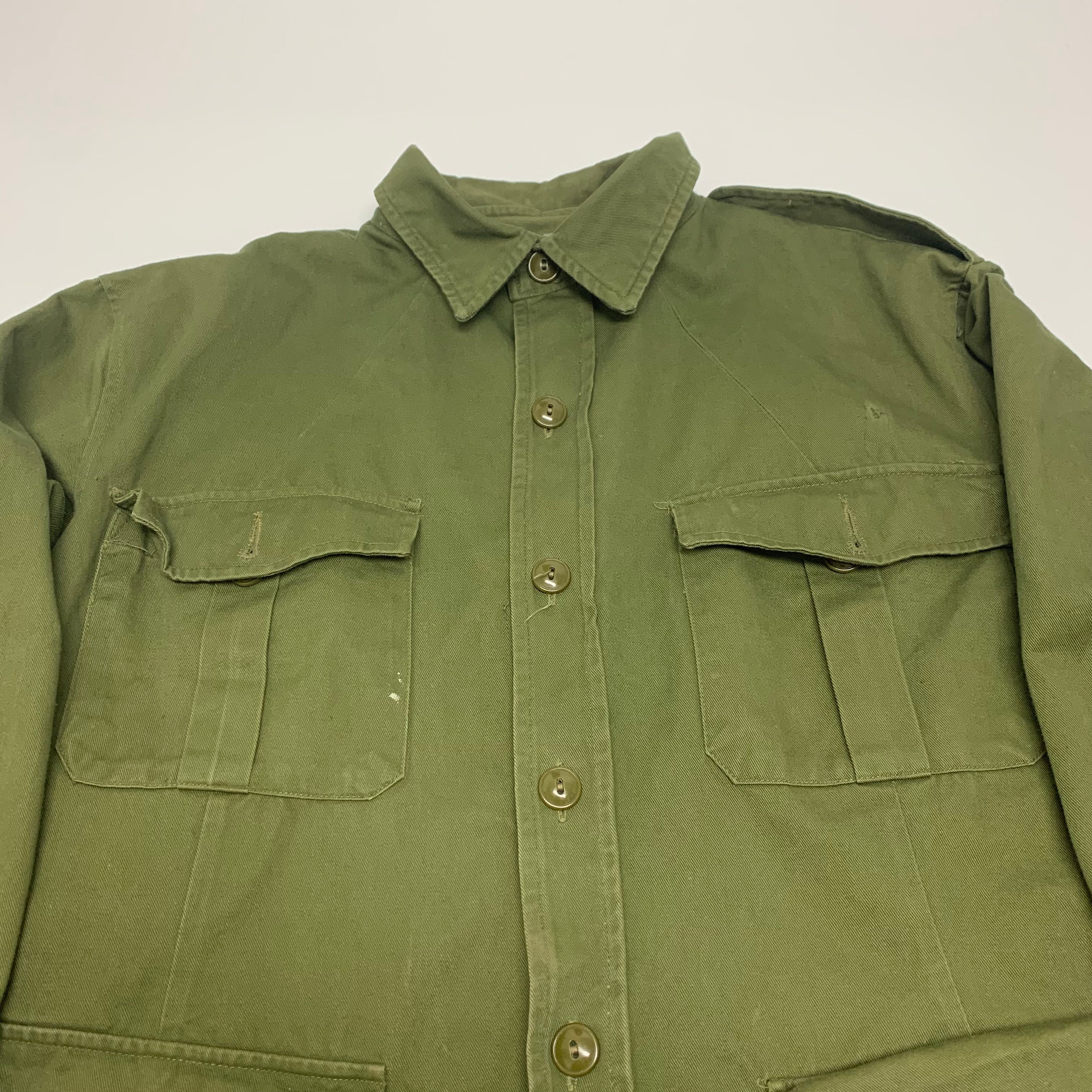 Olive Military Jacket M
