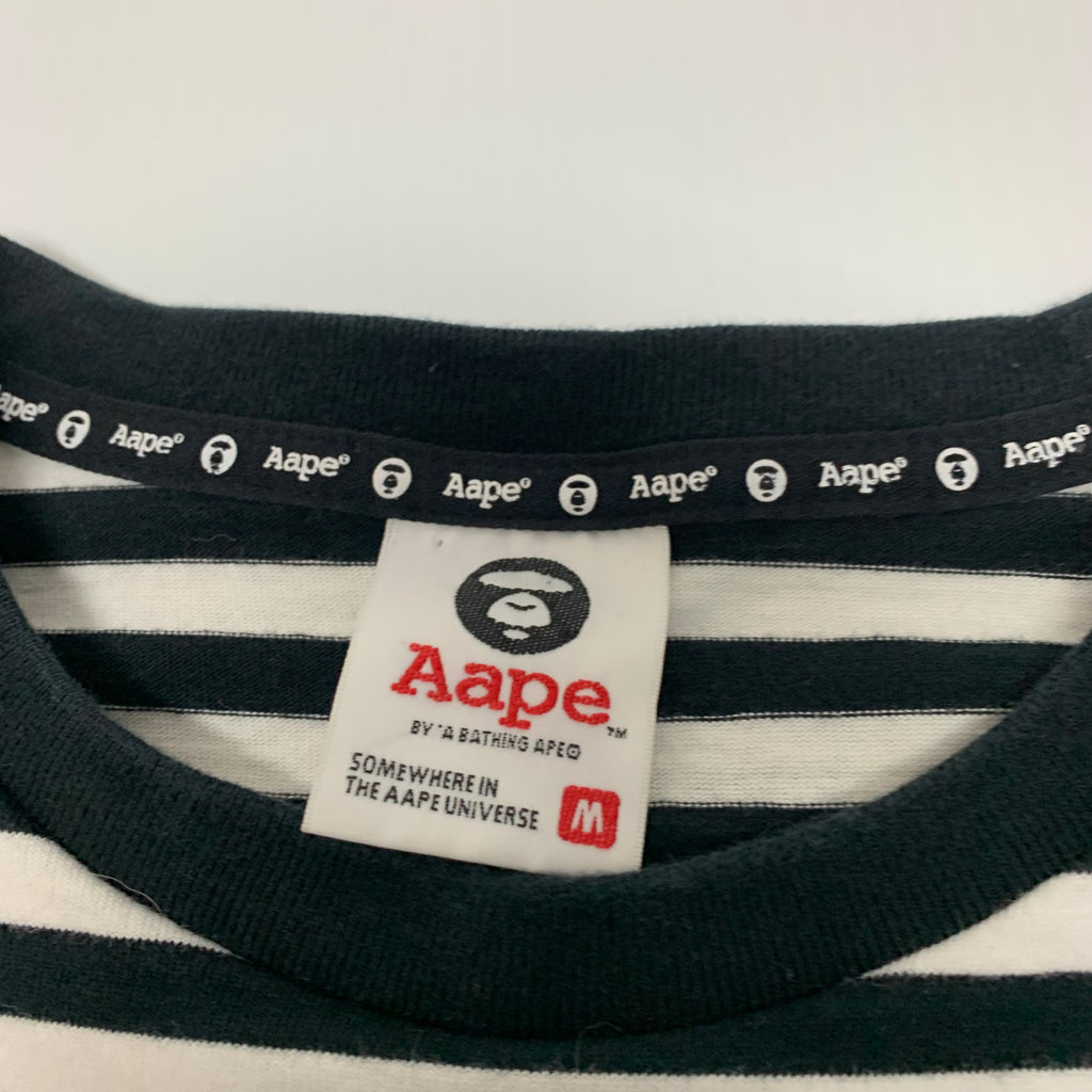 Aape Striped Tee M