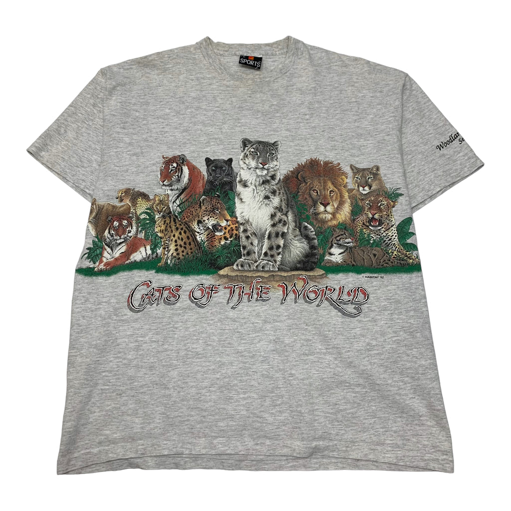 Vintage Cats Of The World Tee XL