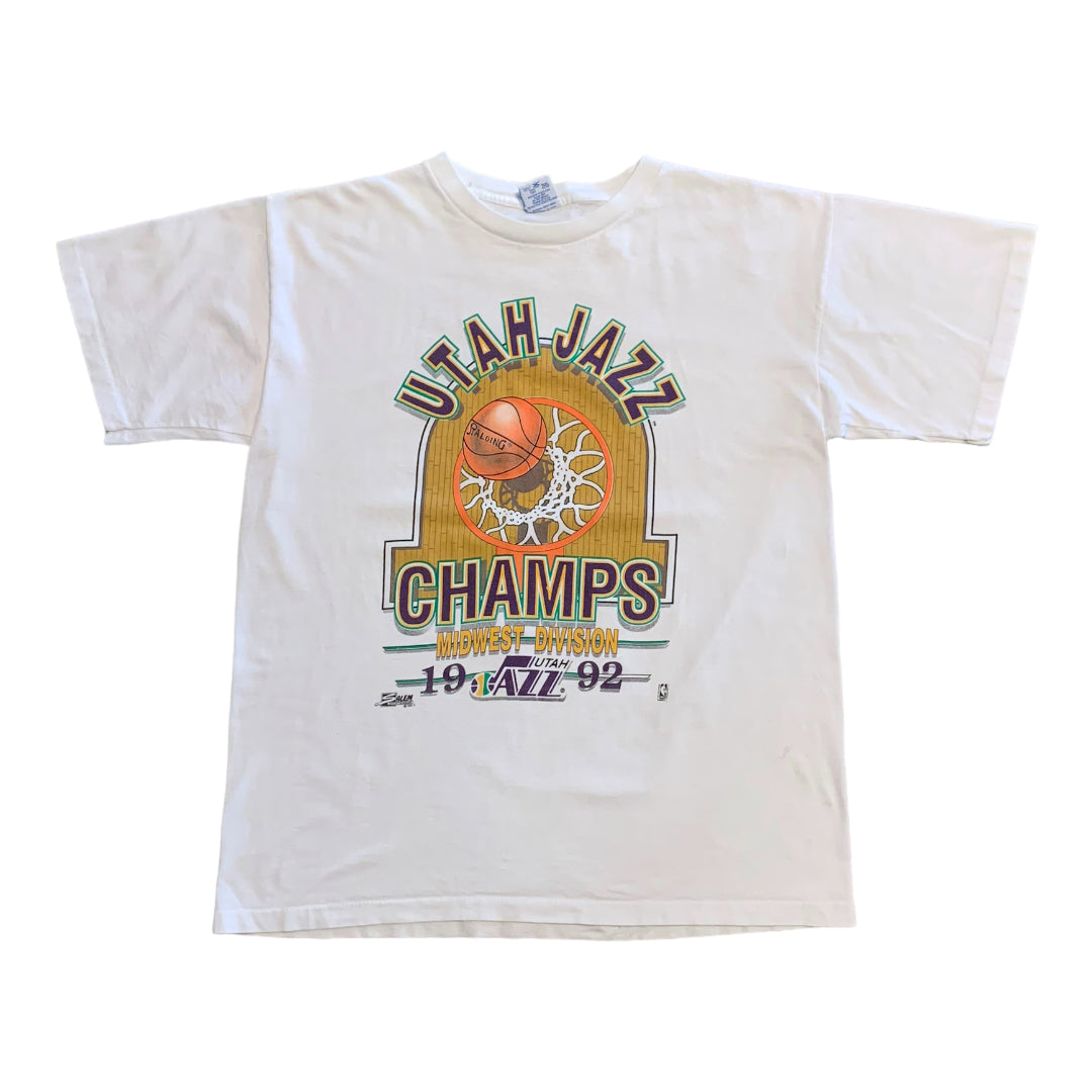 1992 Utah Jazz tee XL