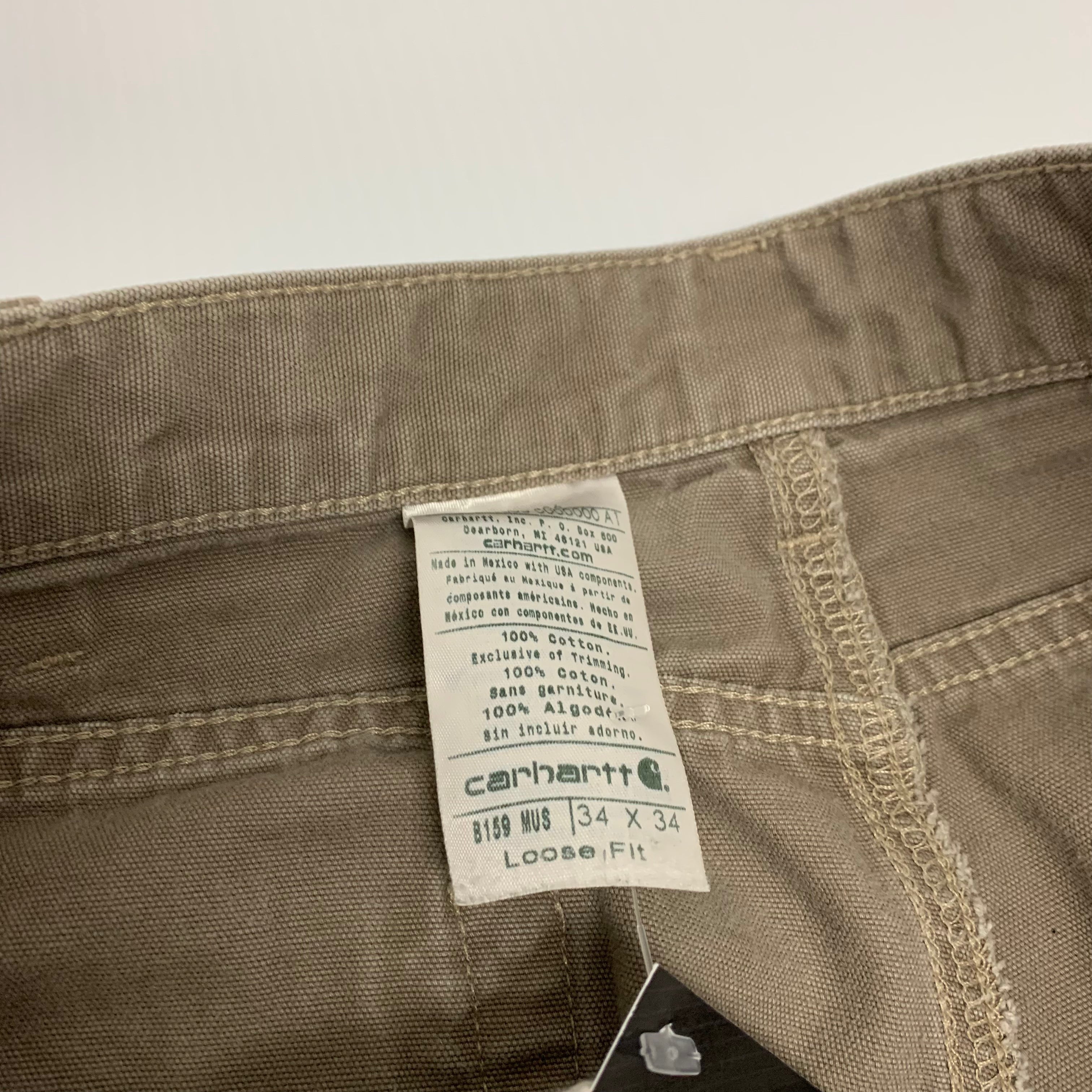 Carhartt Grey Carpenters 34