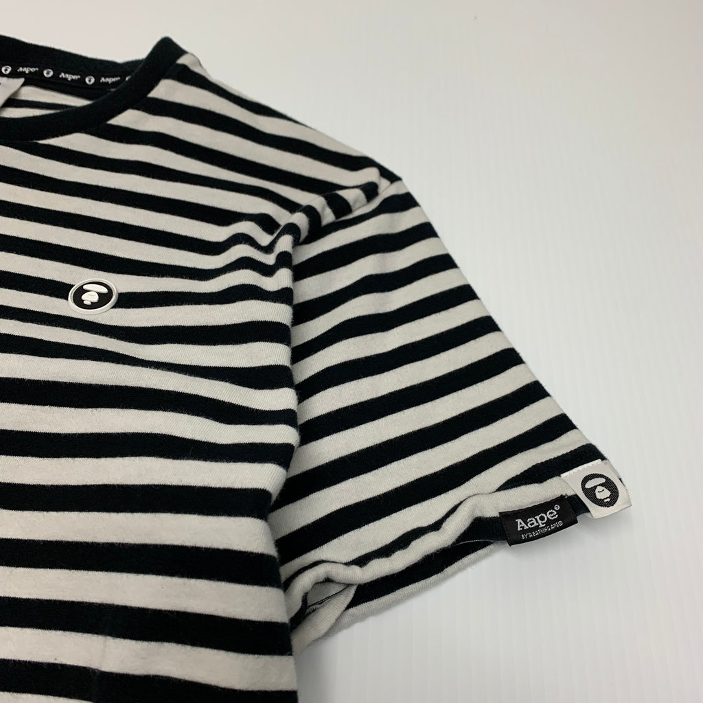 Aape Striped Tee M