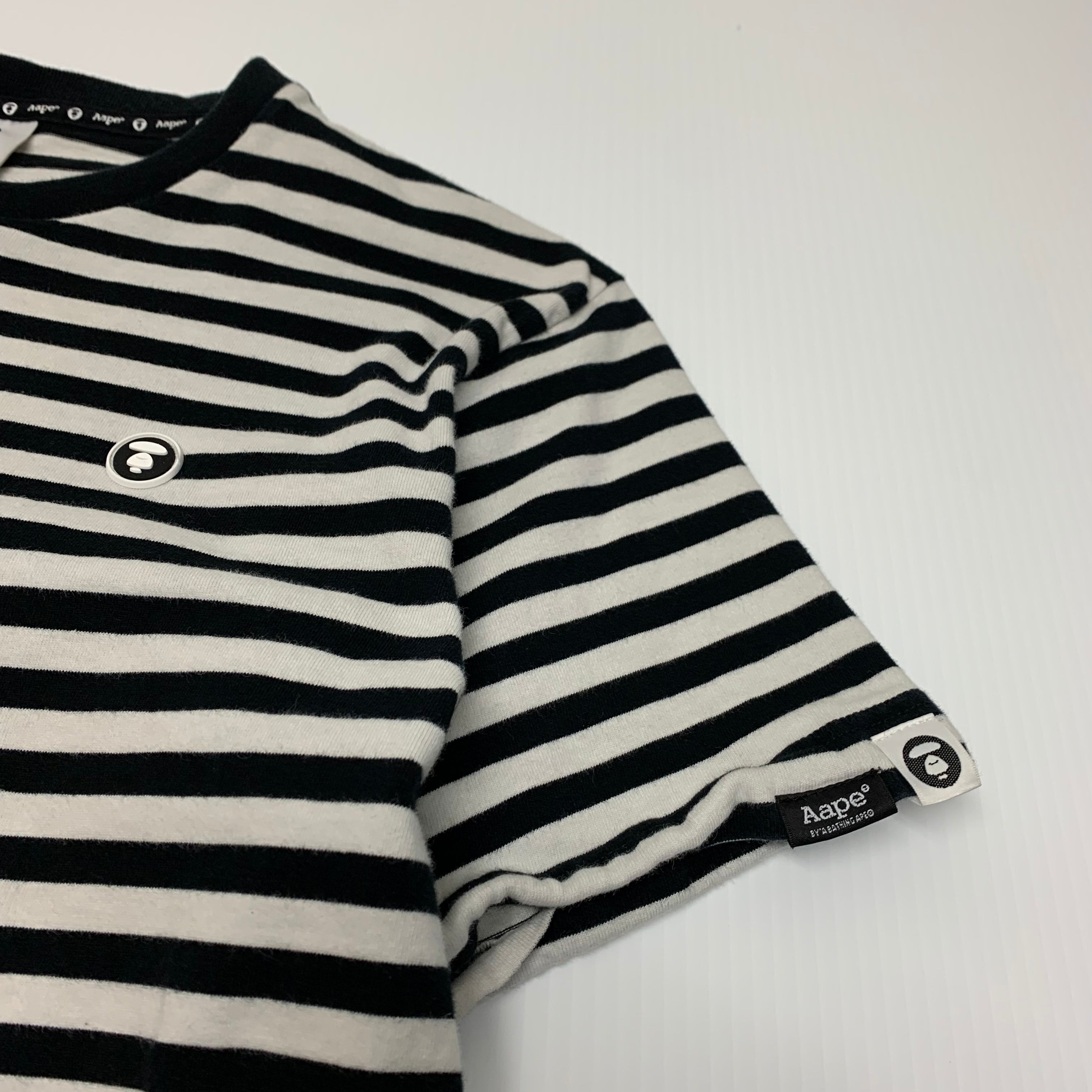 Aape Striped Tee M