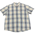 Carhartt Blue Plaid SS Shirt 2XL