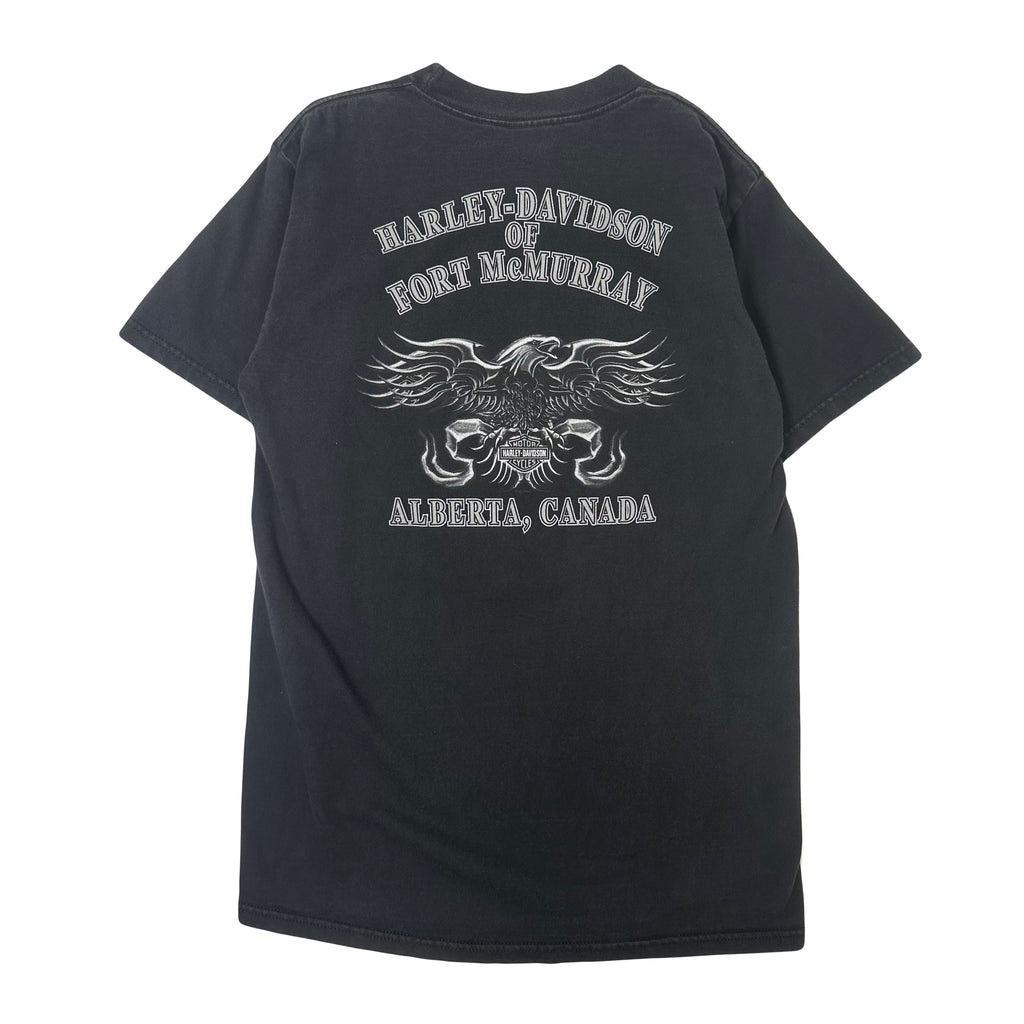 2003 Harley Davidson Fort McMurray Graphic Tee M