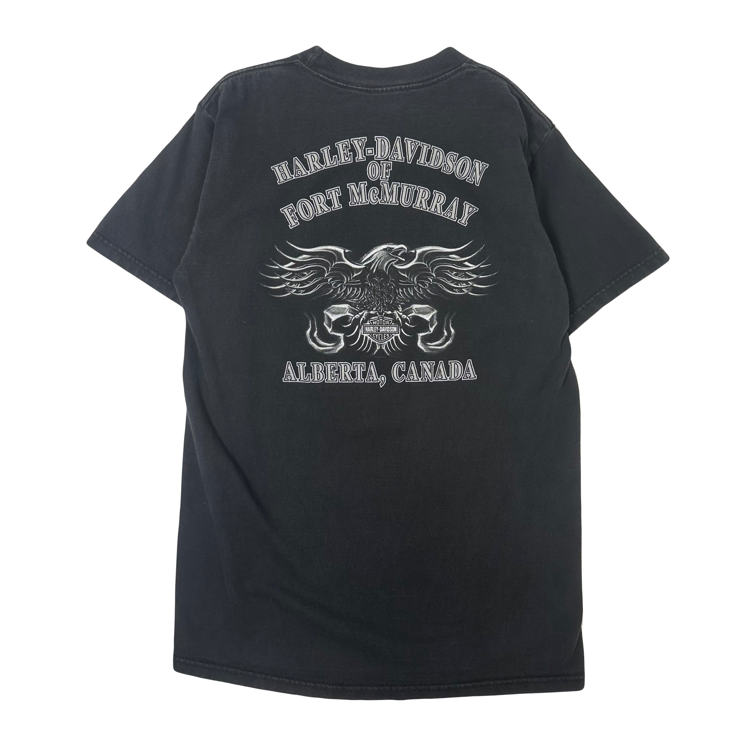 2003 Harley Davidson Fort McMurray Graphic Tee M