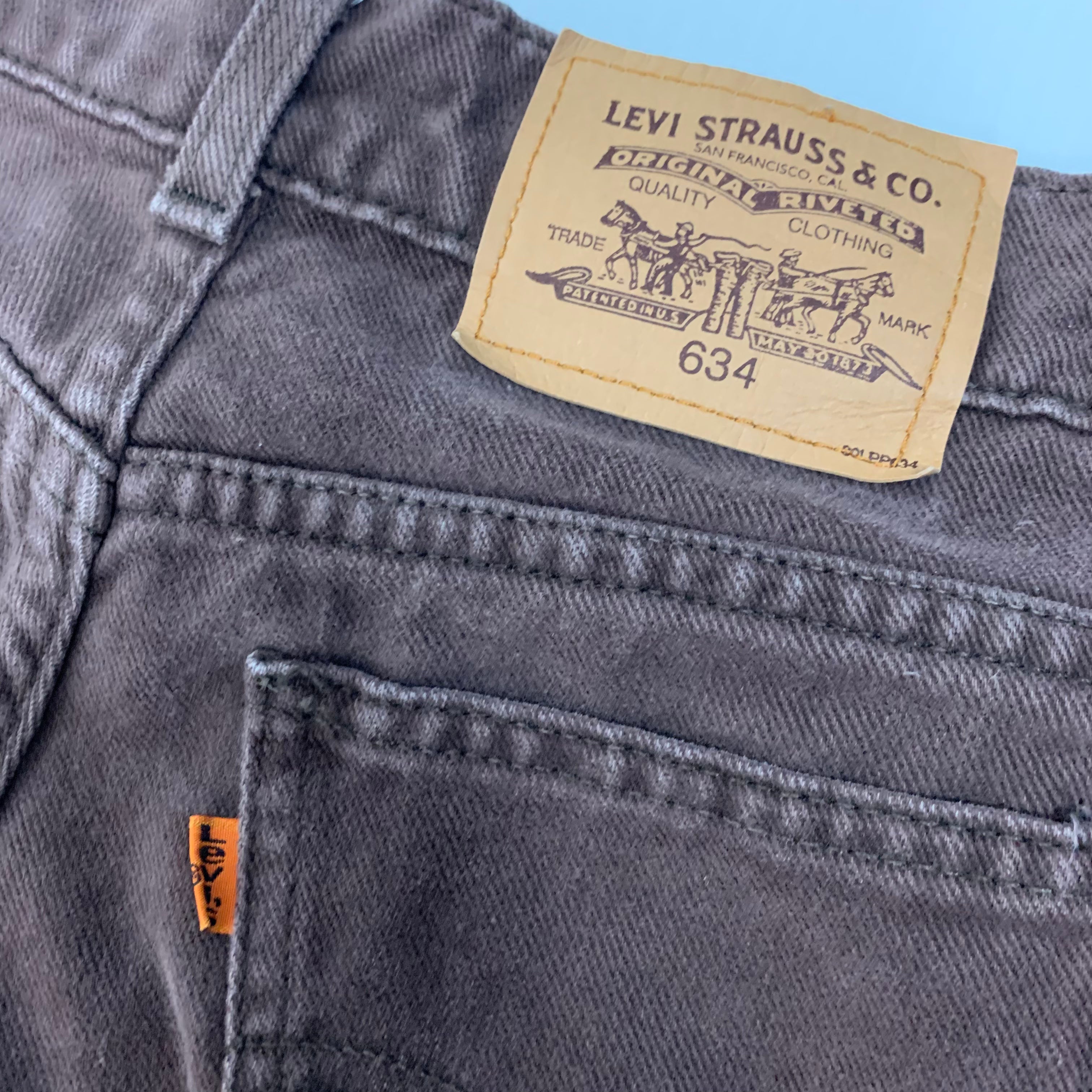 Brown Levi Jeans 27