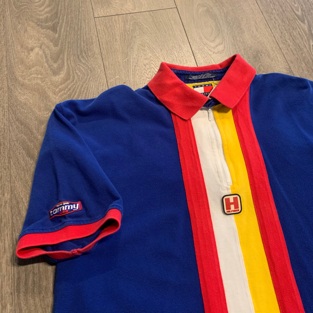 Vintage Tommy Hilfiger Striped Polo XL