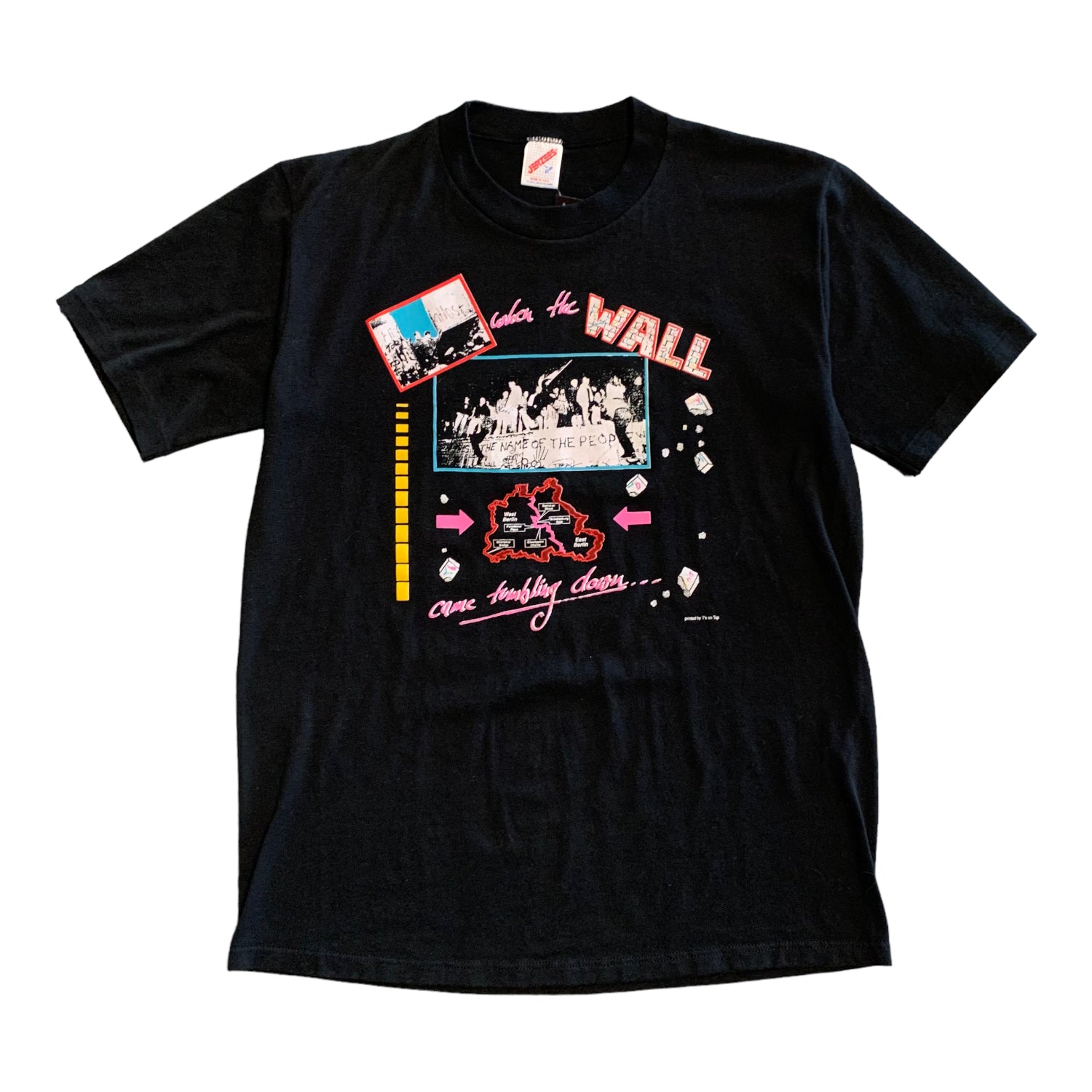 80s Berlin Wall Tee L