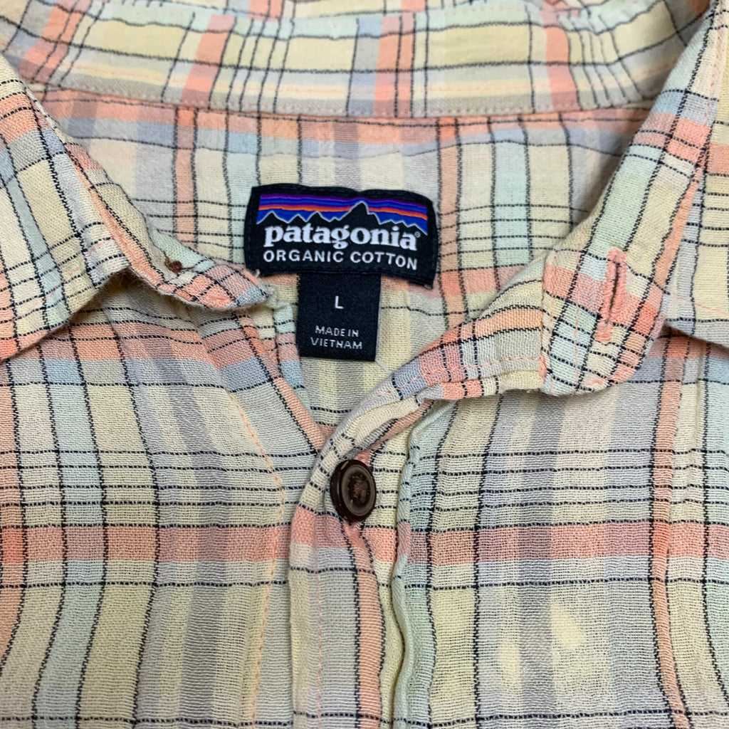 Patagonia Plaid SS Shirt L