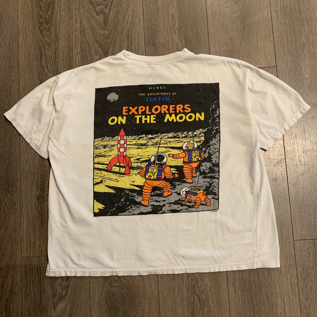 Vintage TinTin Adventures Tee L