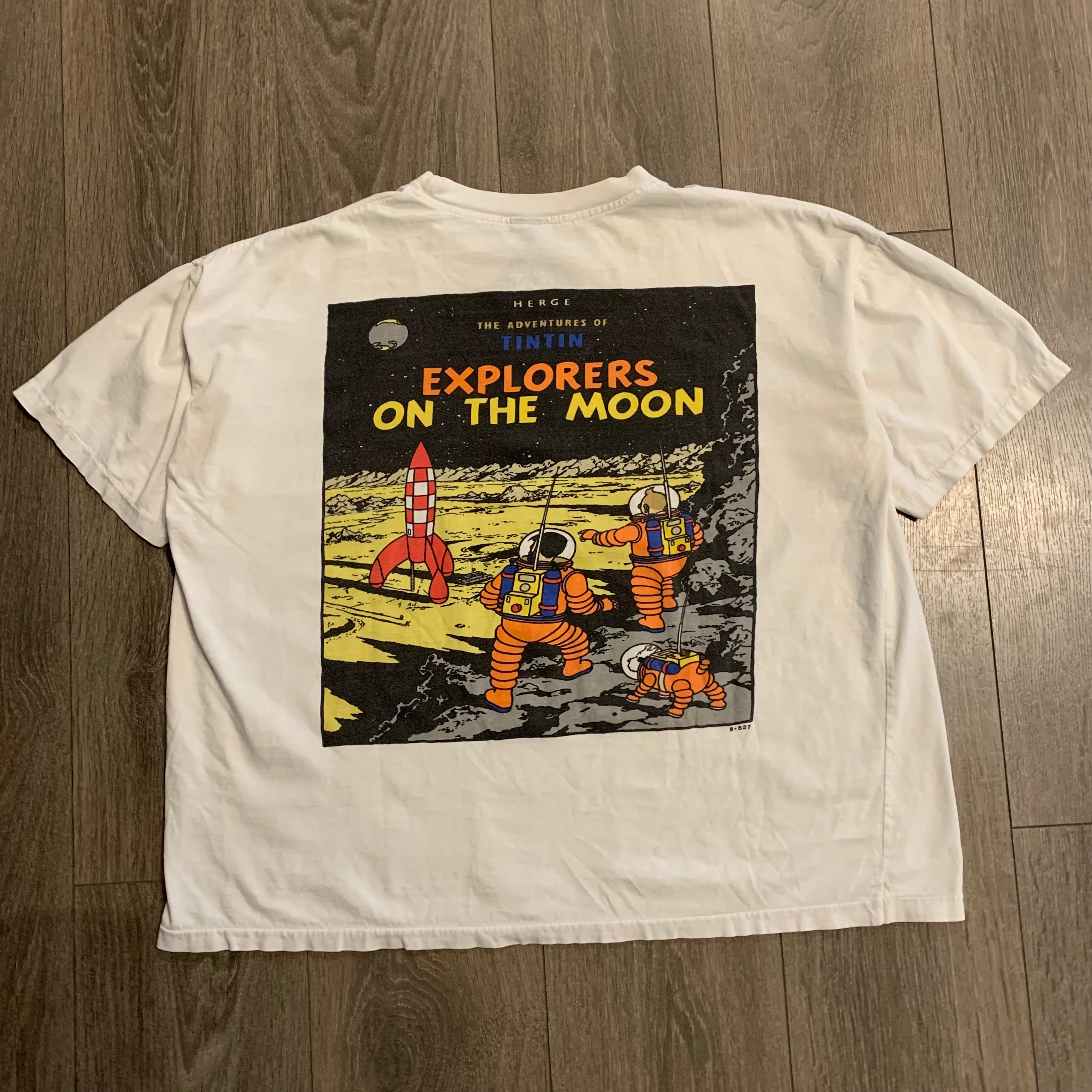 Vintage TinTin Adventures Tee L