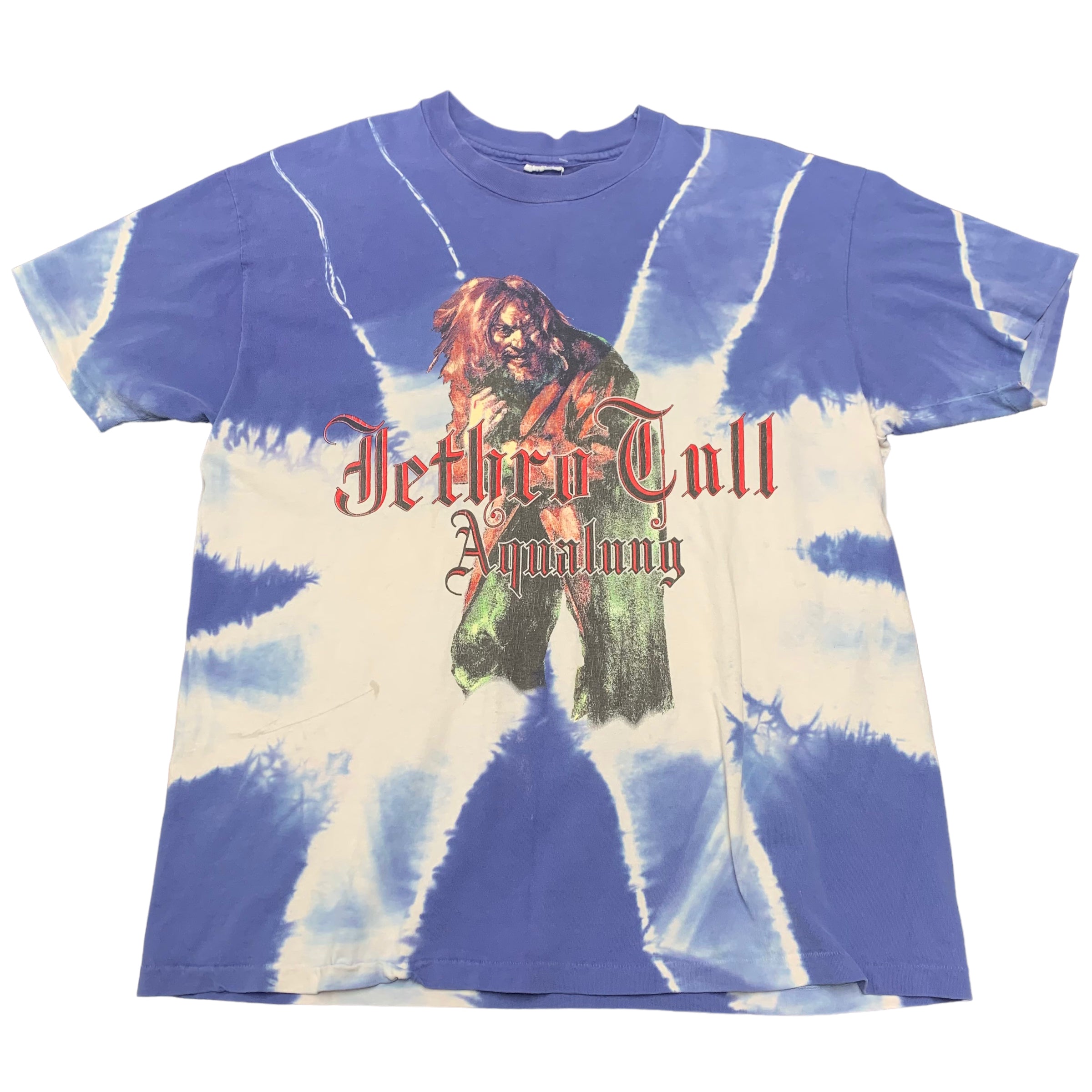 90s Jethro Tull Aqualung Tie Dye L