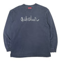Vintage Quiksilver Script Logo Long Sleeve Shirt L
