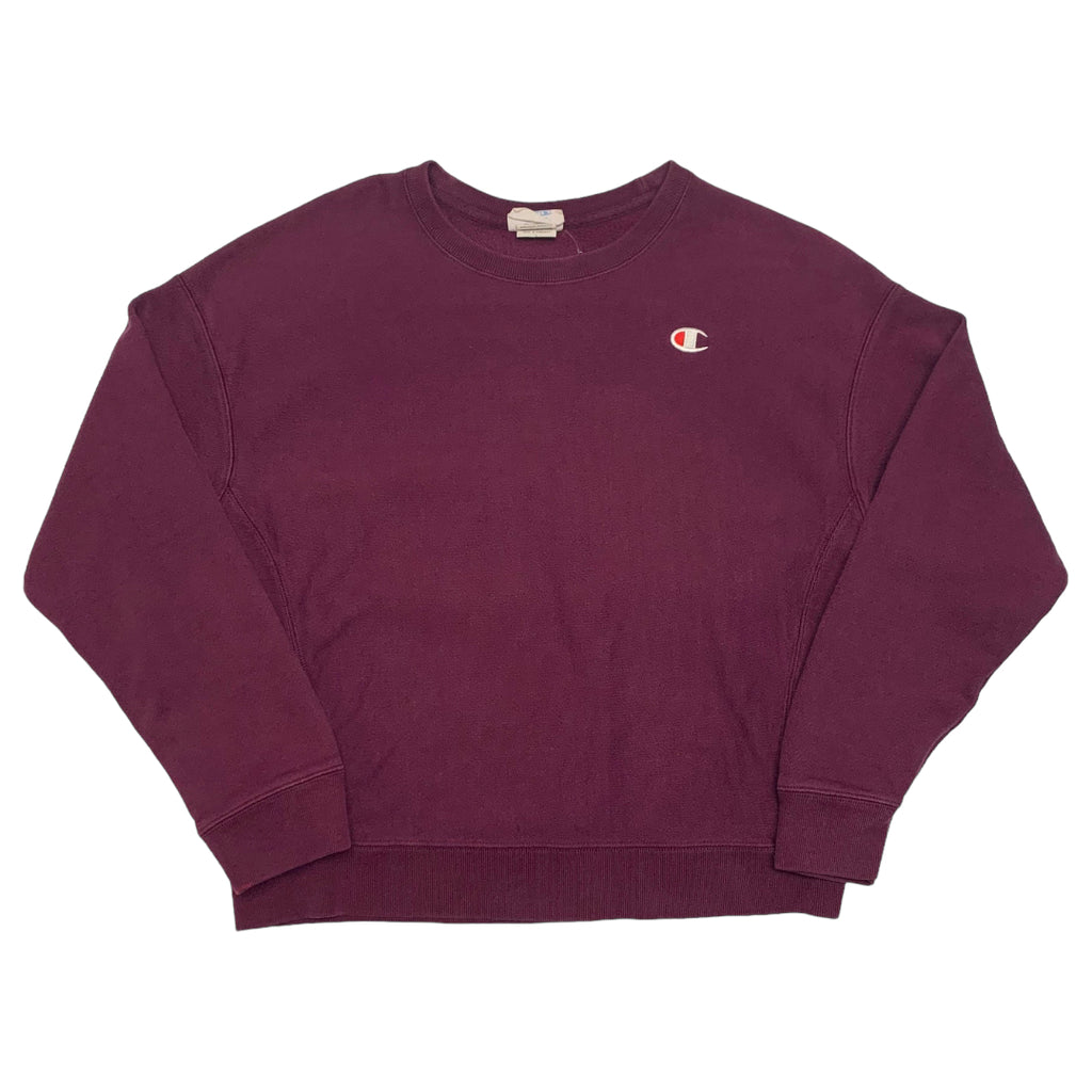 Burgundy Champion crewneck L