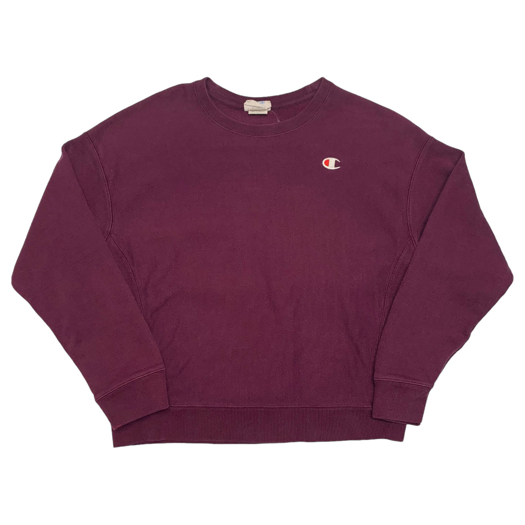 Burgundy Champion crewneck L