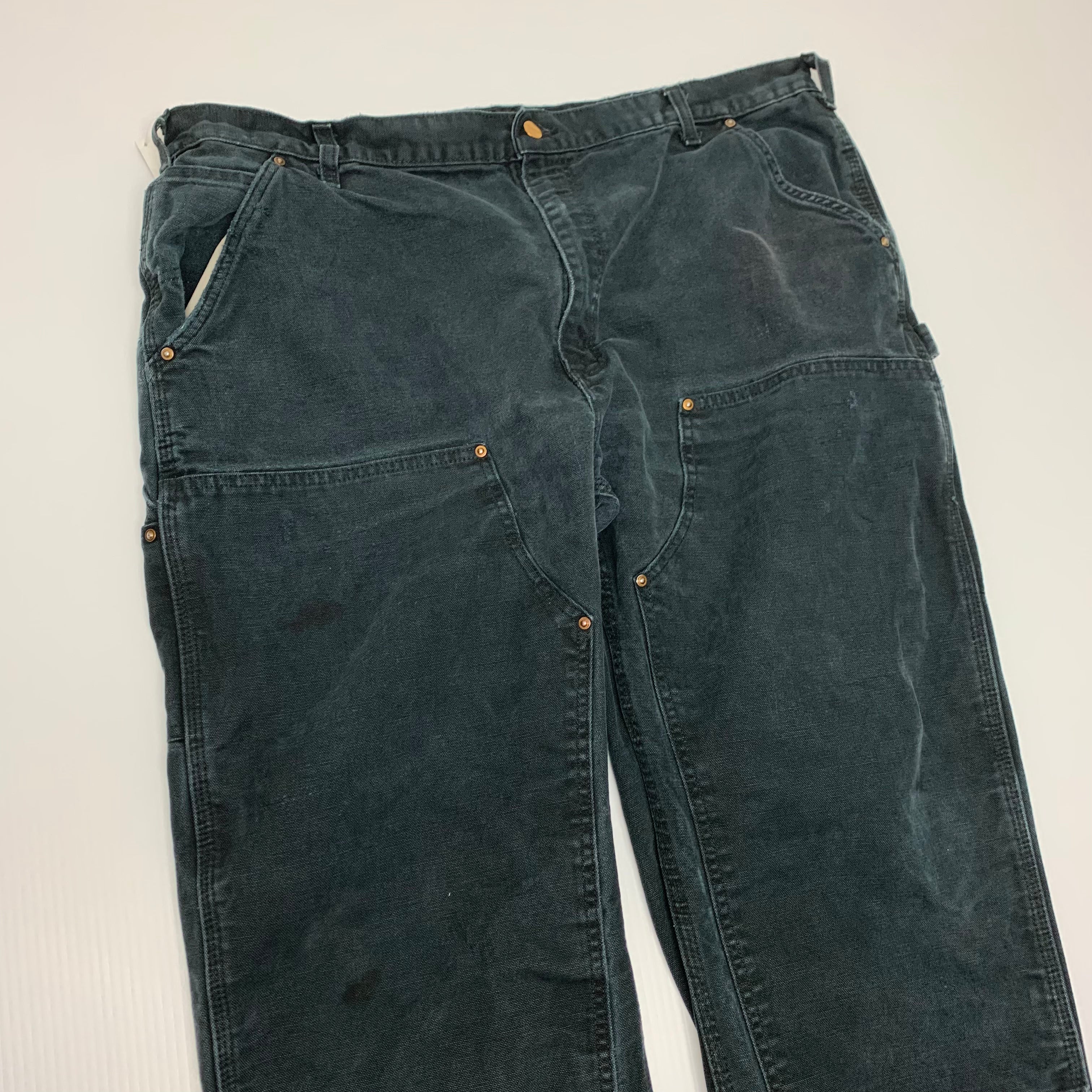 Black Vintage Carhartt Double Knees 38