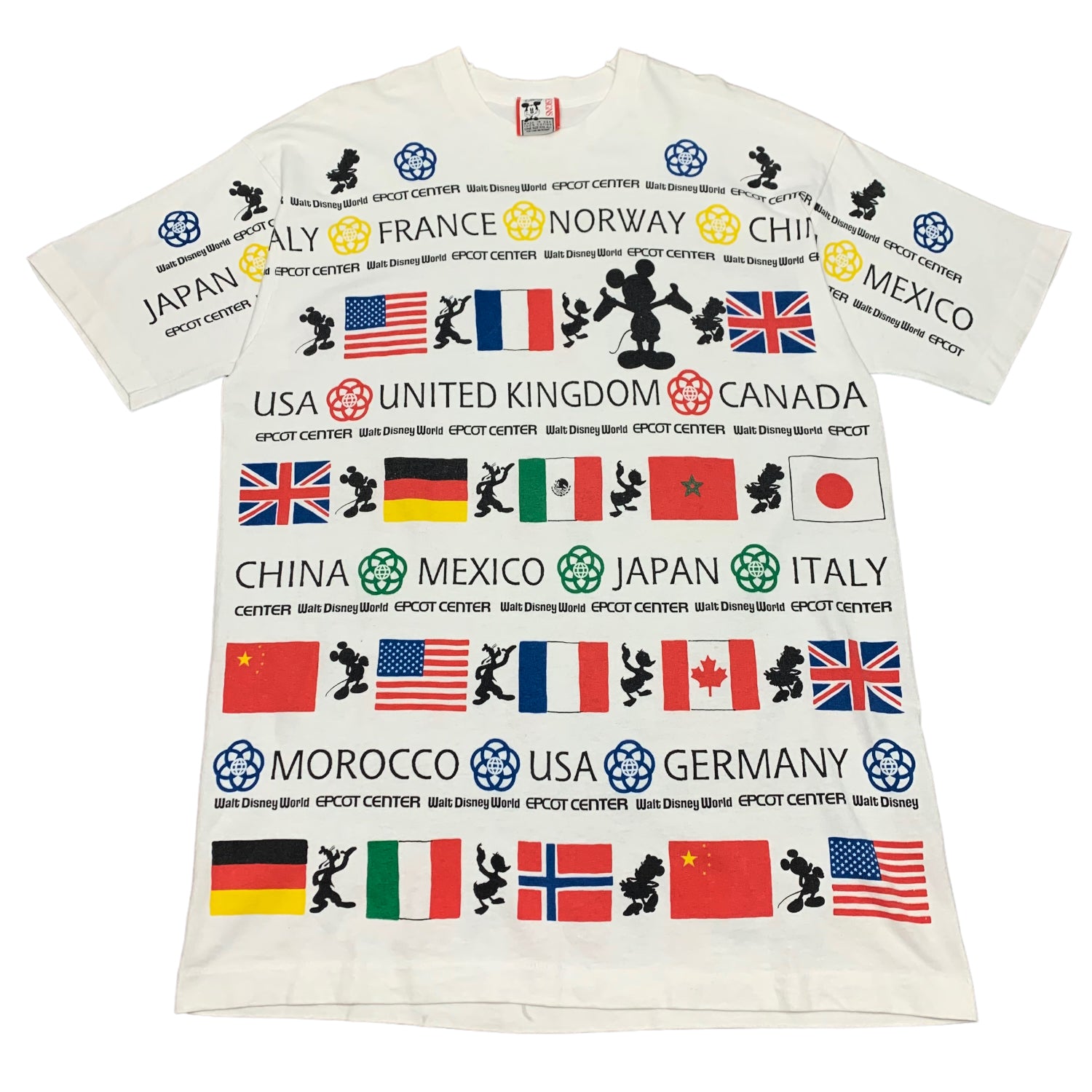 Vintage Walt Disney World Center Tee XL