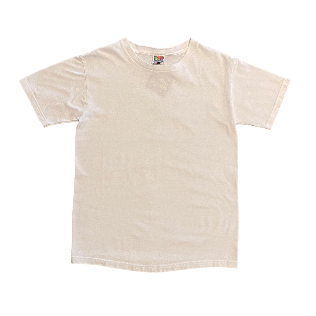 White Blank Tee - S