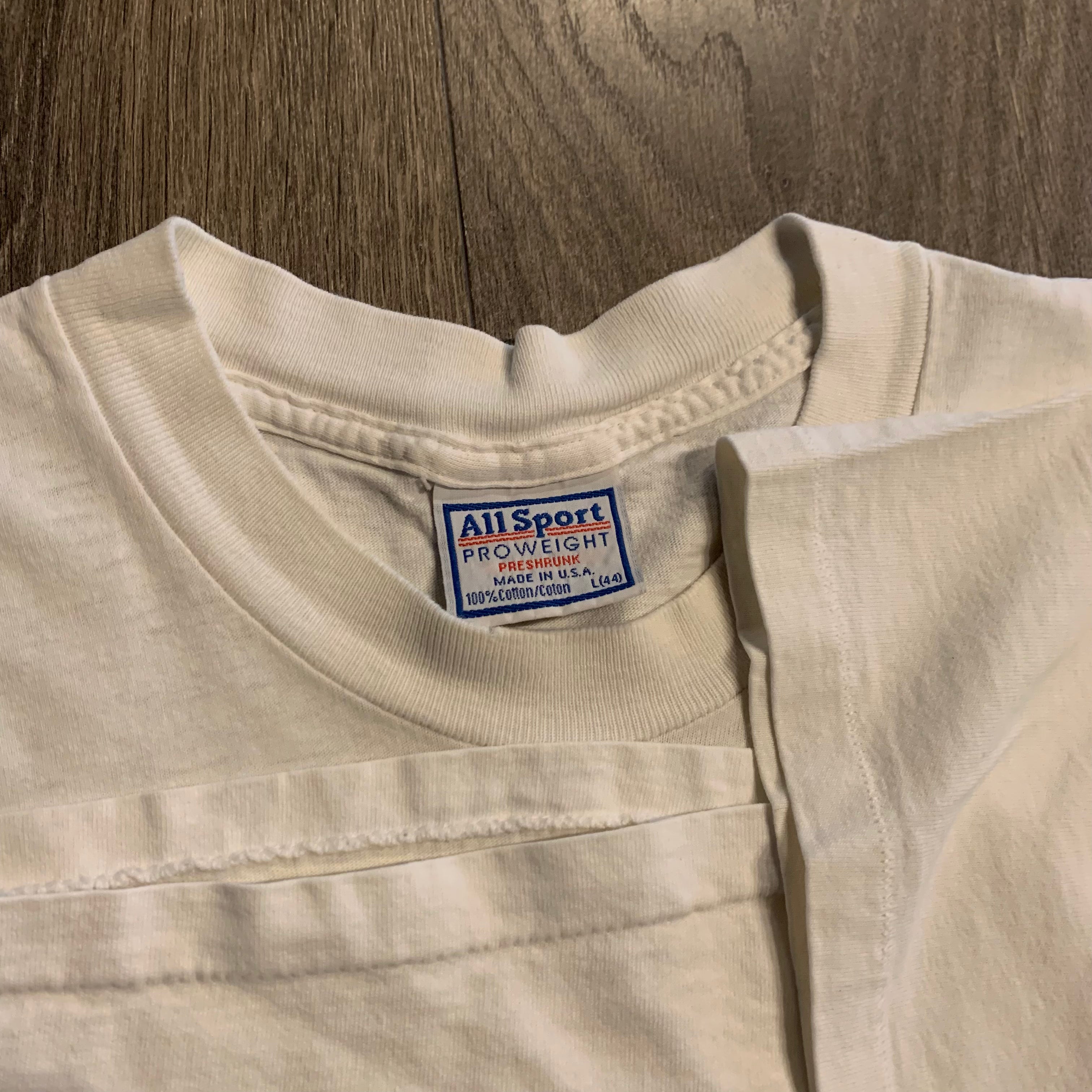 Vintage Brazil International futbol tee L
