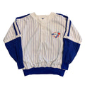 Starter Blue Jays Pinstripe Pullover XL