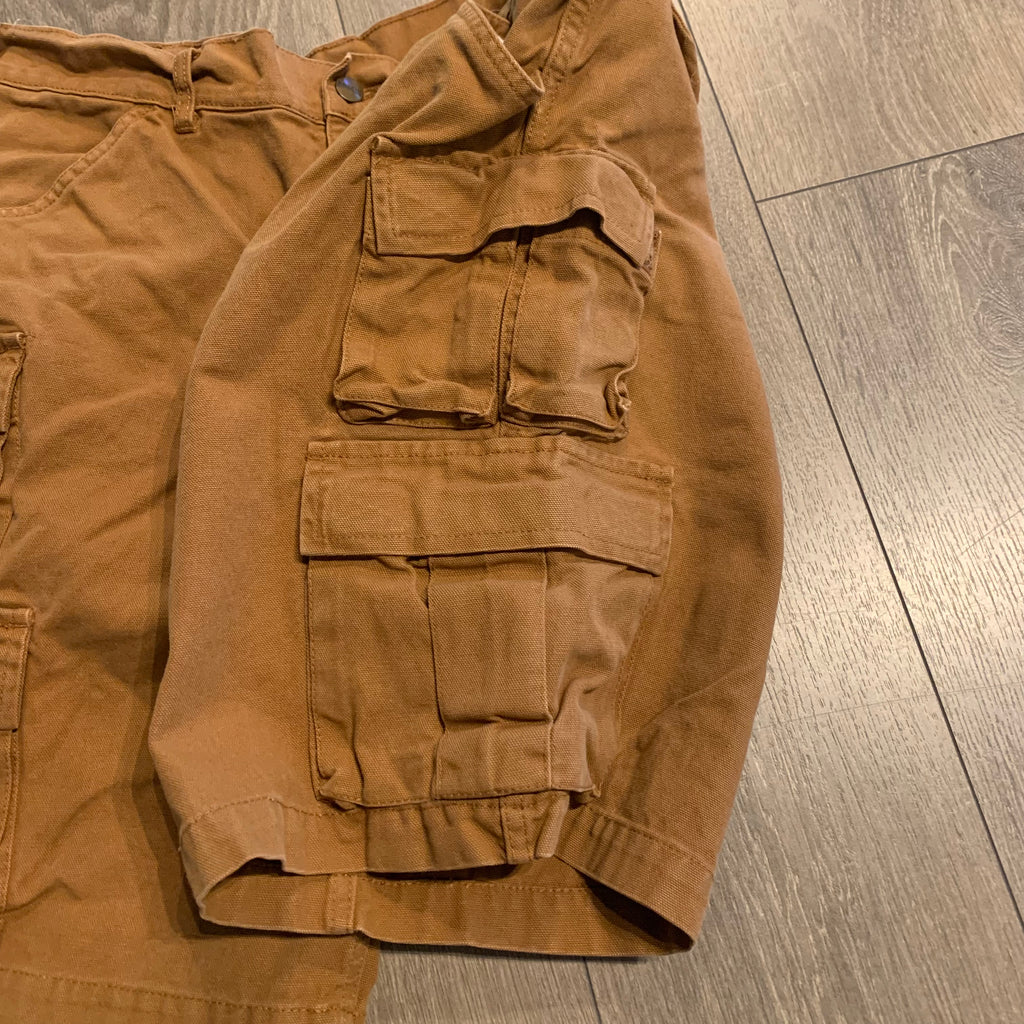 Brown Cargo Shorts 34