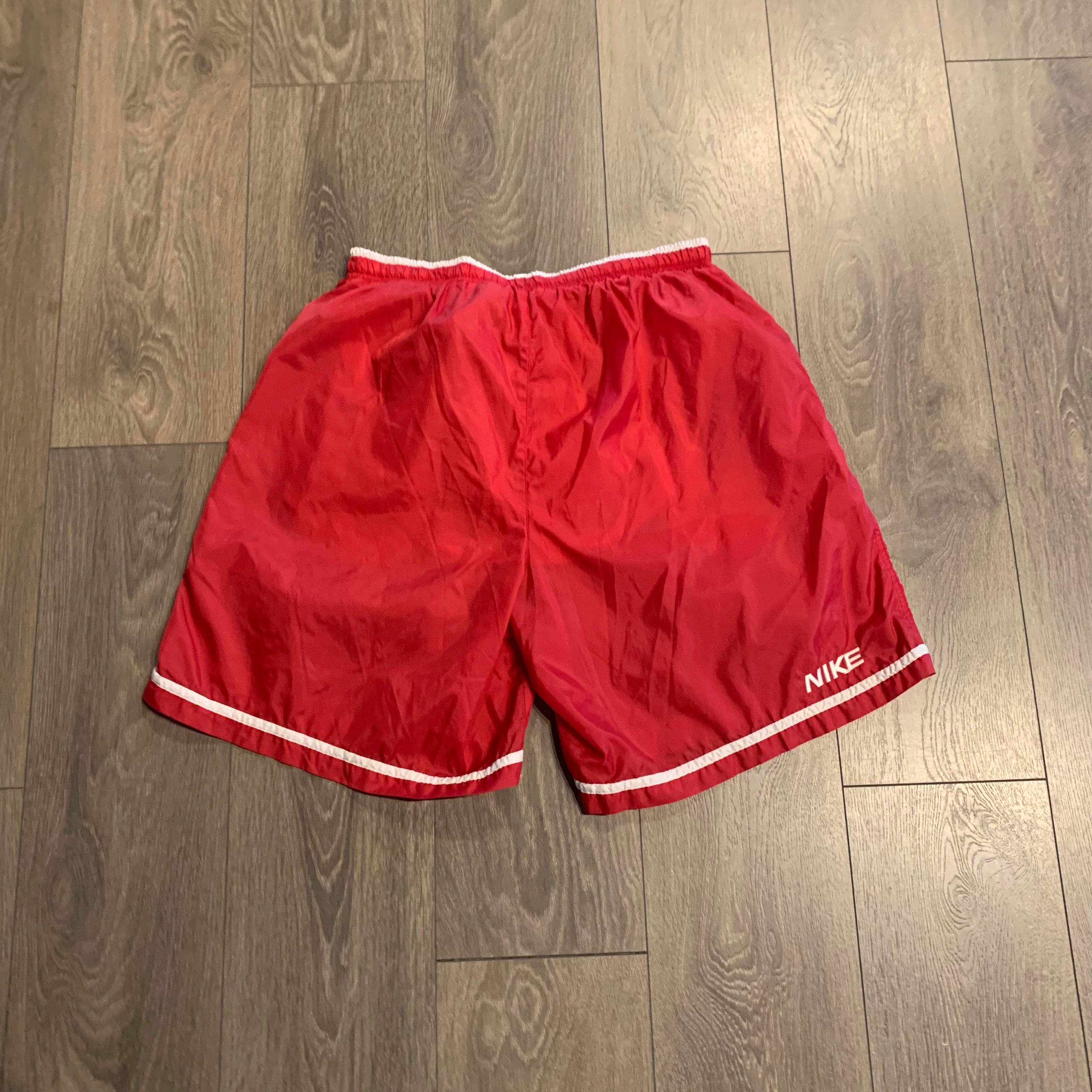 Vintage Red Nike Short XL