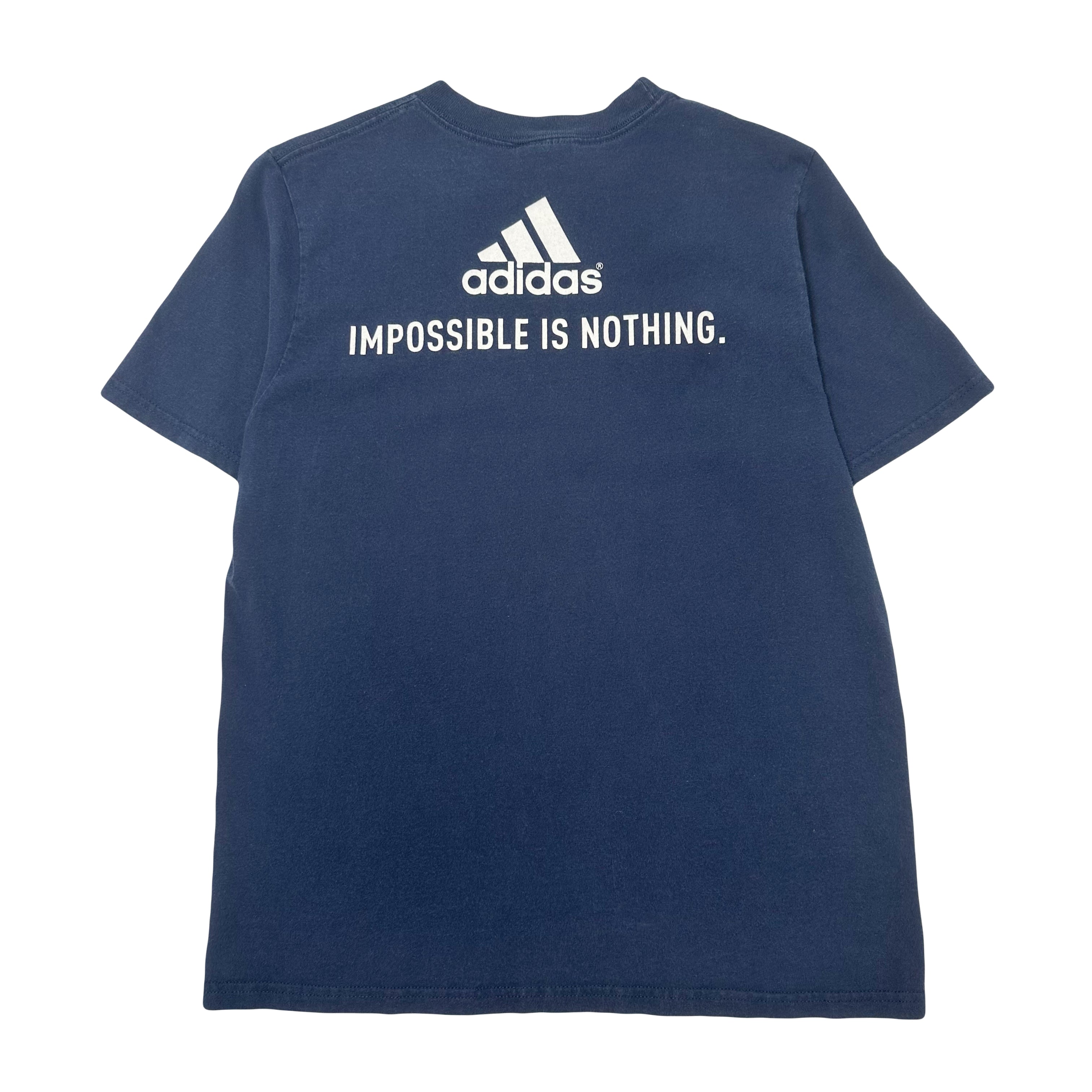 Vintage Adidas Soccer Impossible Is Nothing Tee L