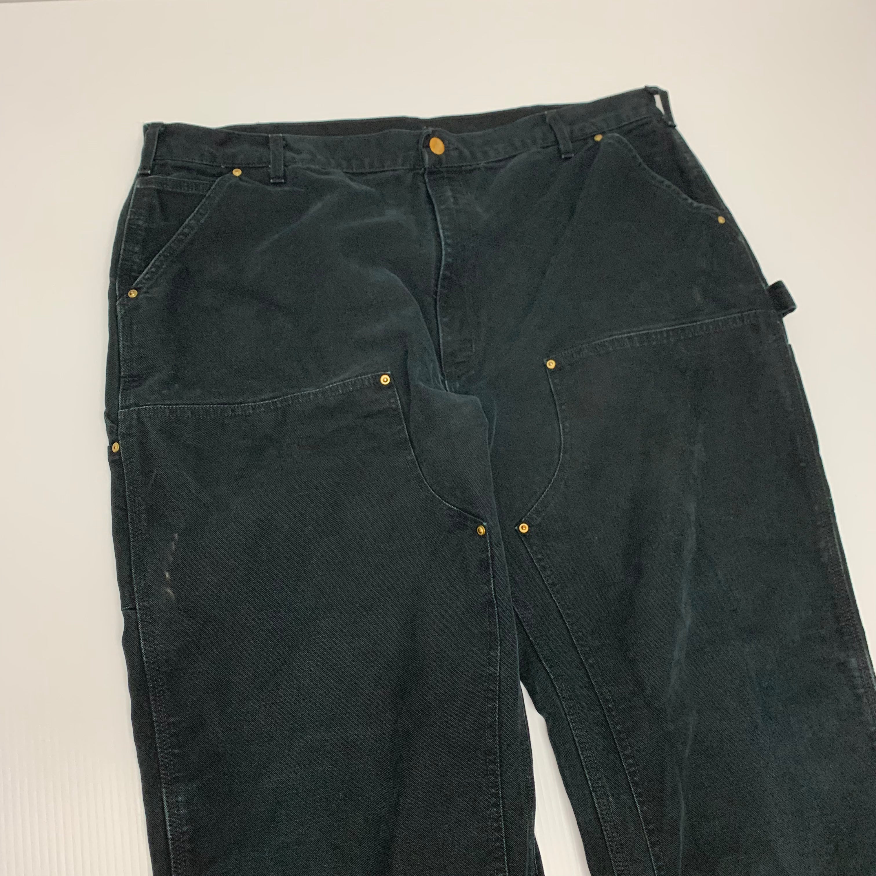 Black Vintage Carhartt Double Knees 40