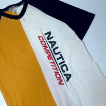 Load image into Gallery viewer, 90s Nautica Competition Colorblock Tee S
