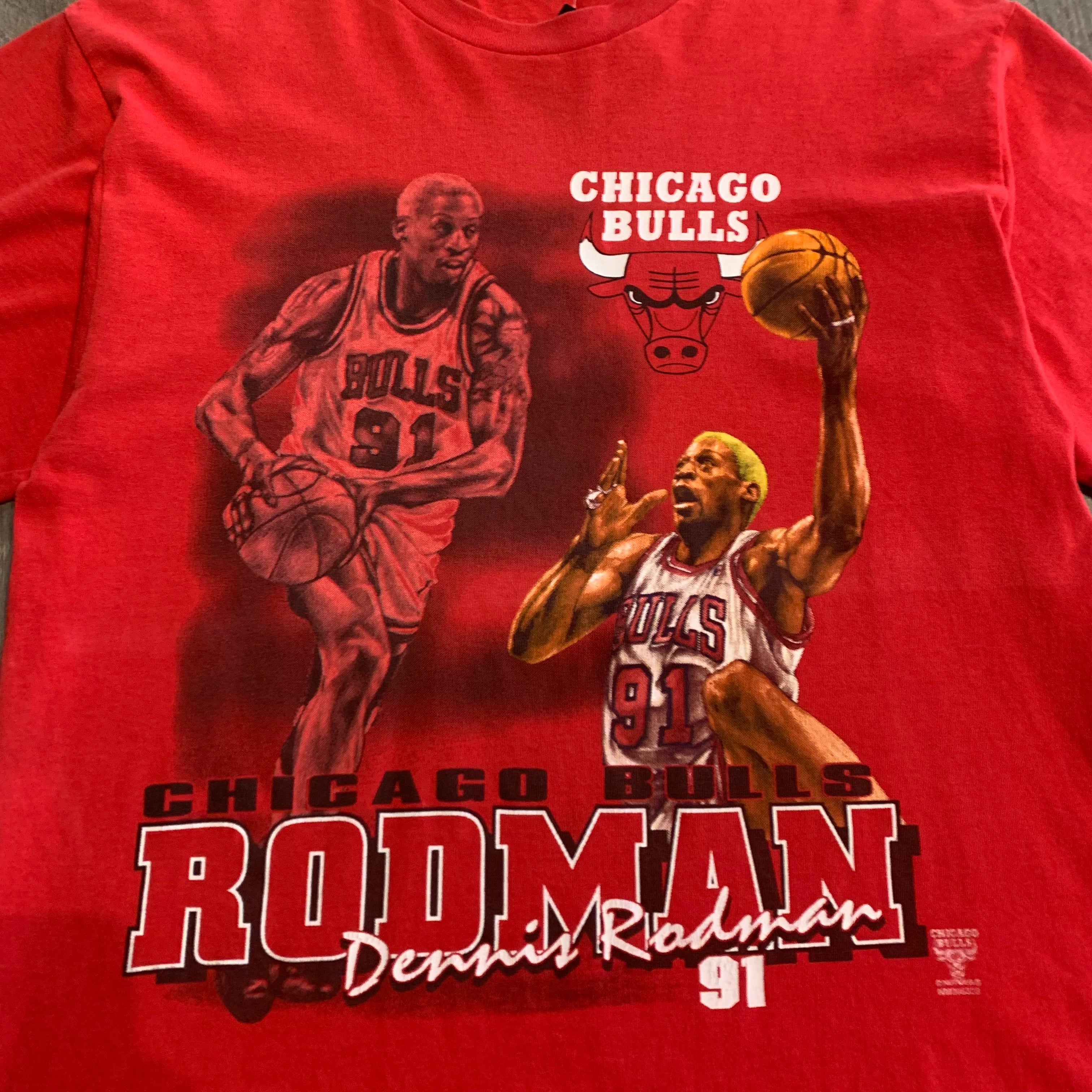 90s Dennis Rodman Graphic Tee XL